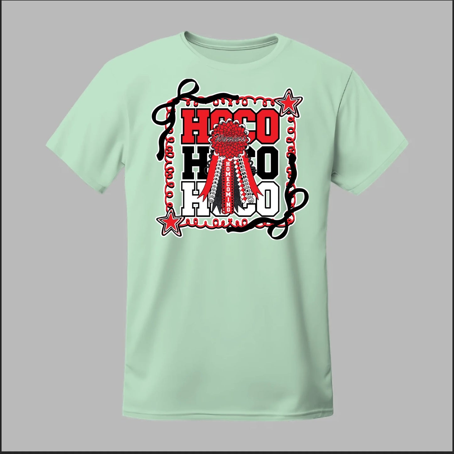 Front Mint Green