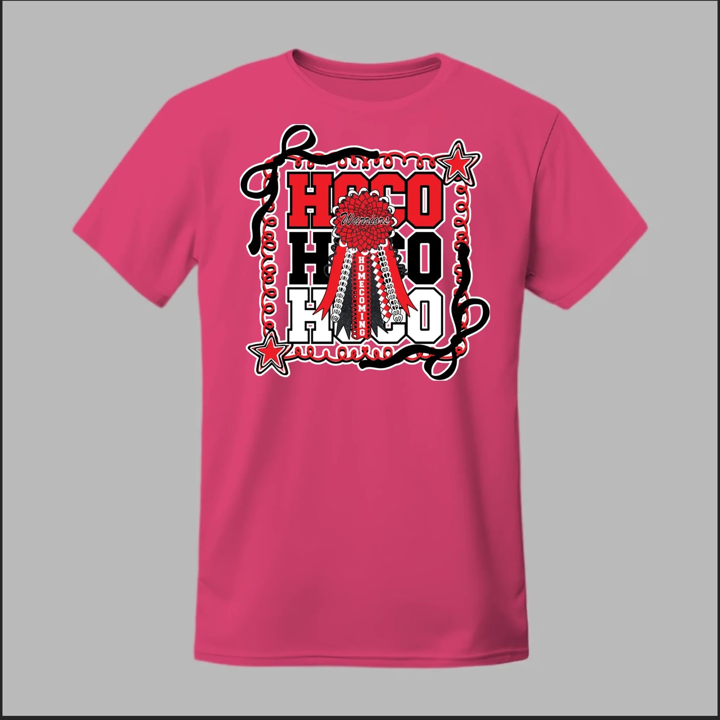 Front Heather Red