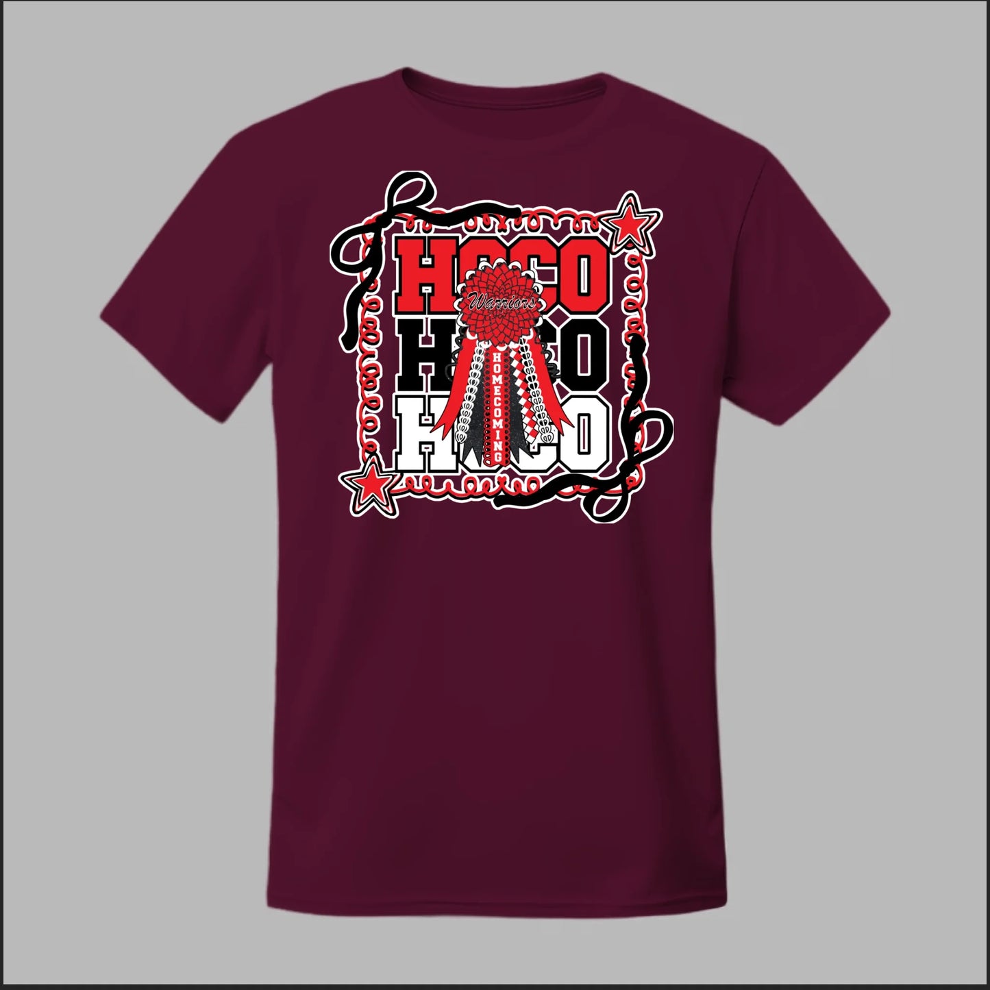 Front Maroon