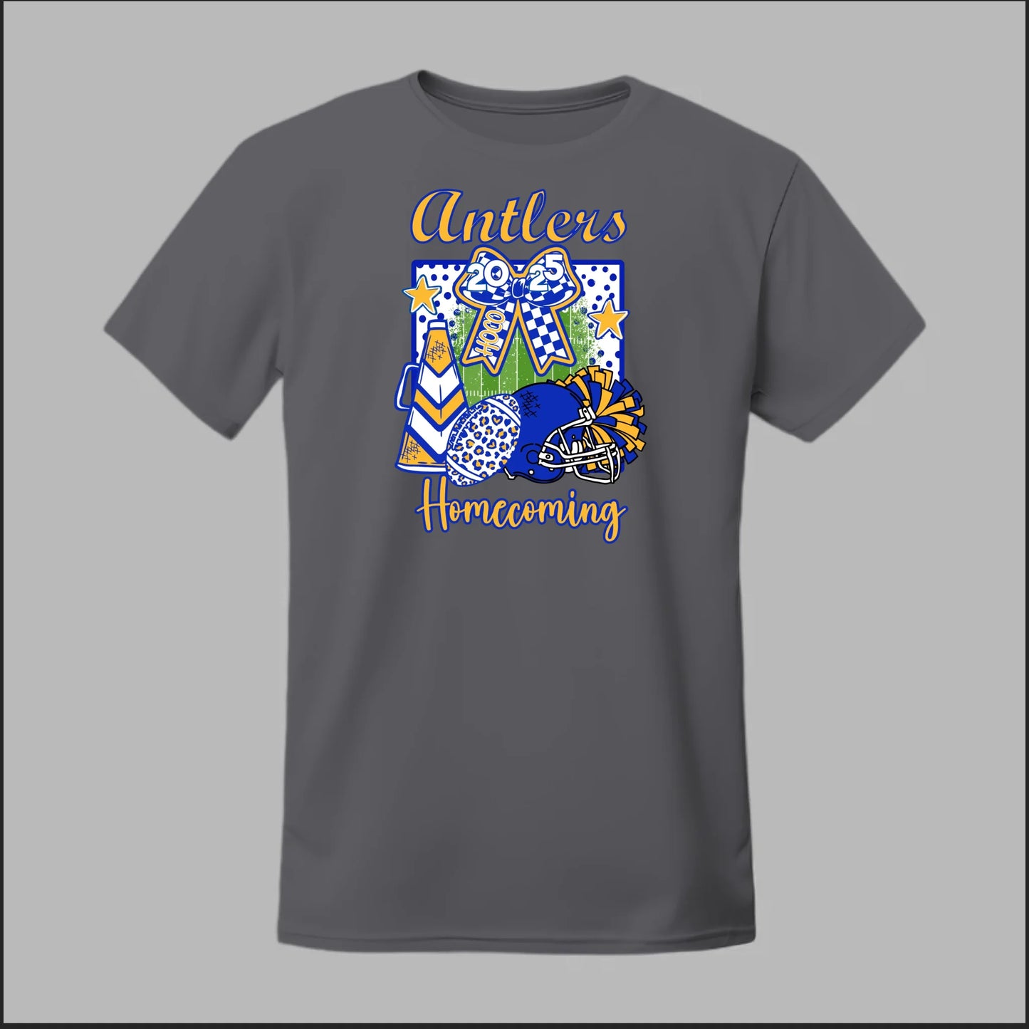 Front Heather Dark Grey