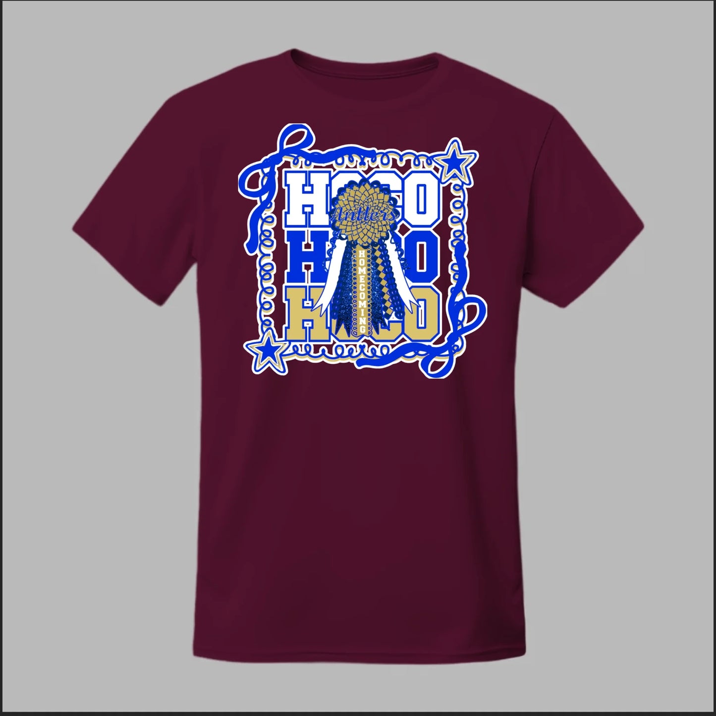 Front Maroon