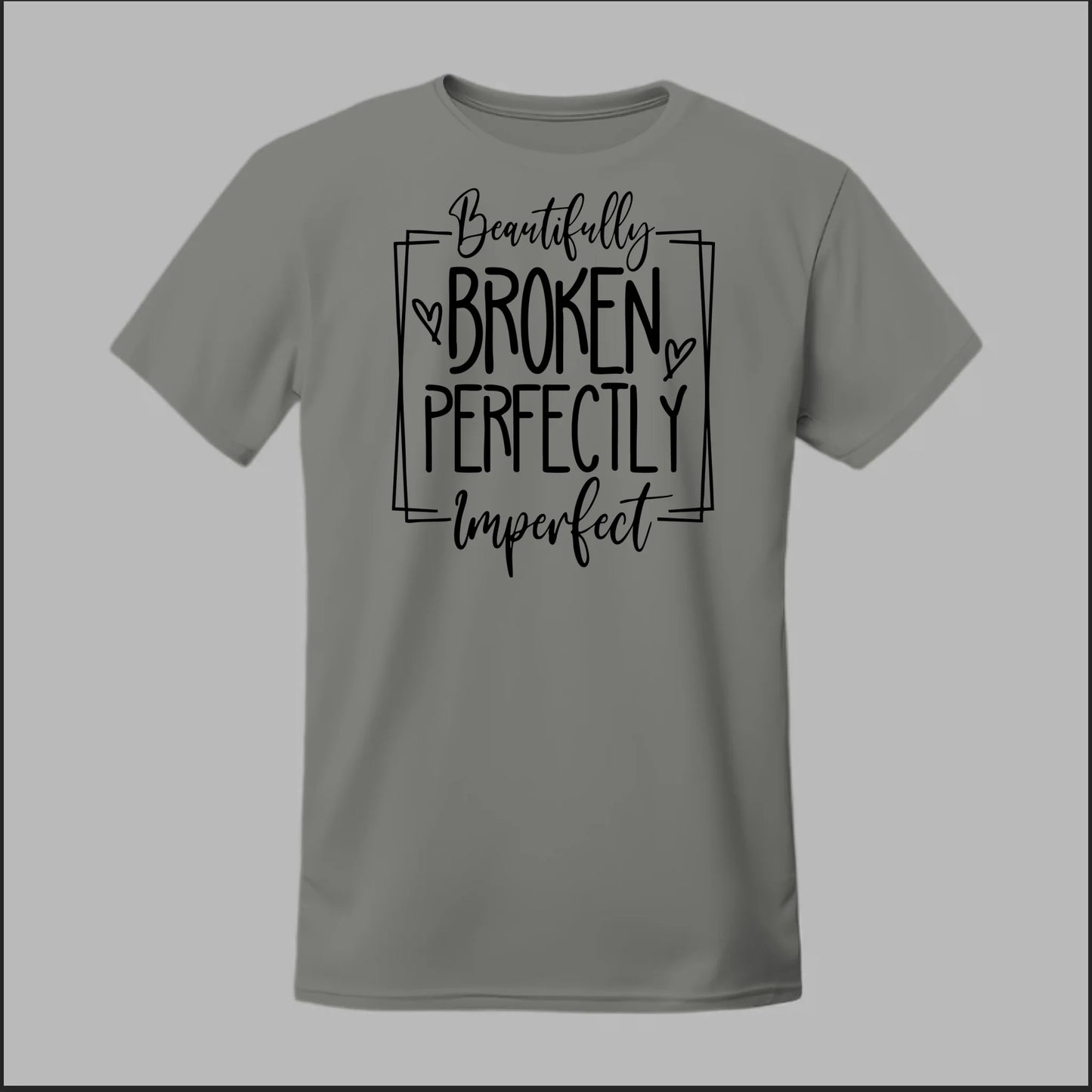 Front Heather Military Green