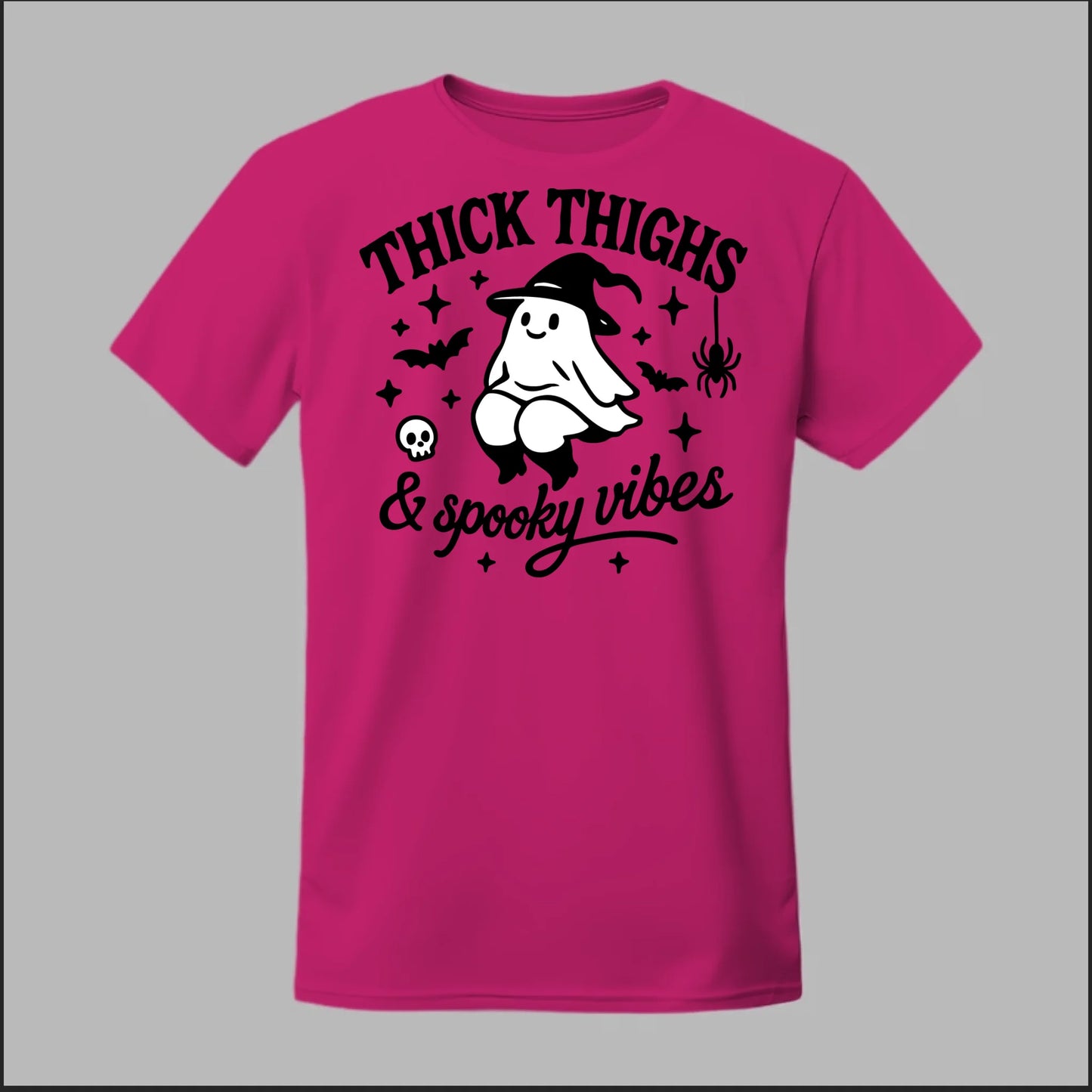 "Thick Thighs & Spooky Vibes" Tee