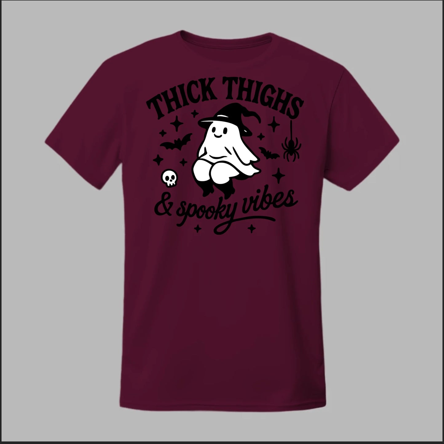 "Thick Thighs & Spooky Vibes" Tee