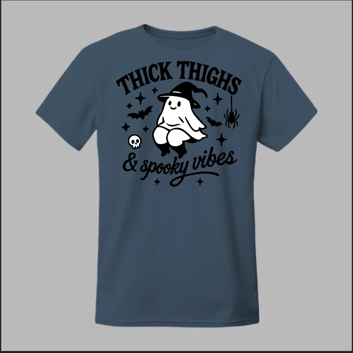 "Thick Thighs & Spooky Vibes" Tee