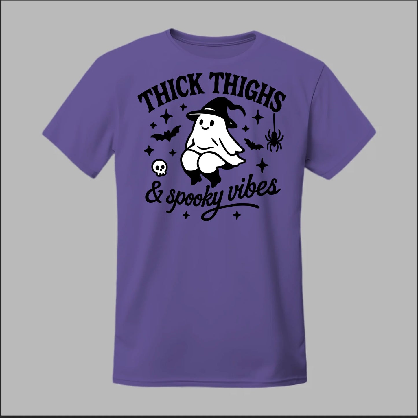 "Thick Thighs & Spooky Vibes" Tee