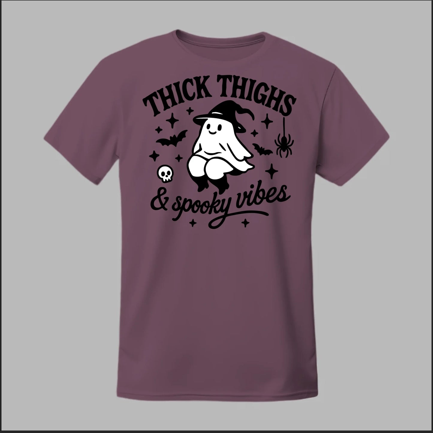 "Thick Thighs & Spooky Vibes" Tee