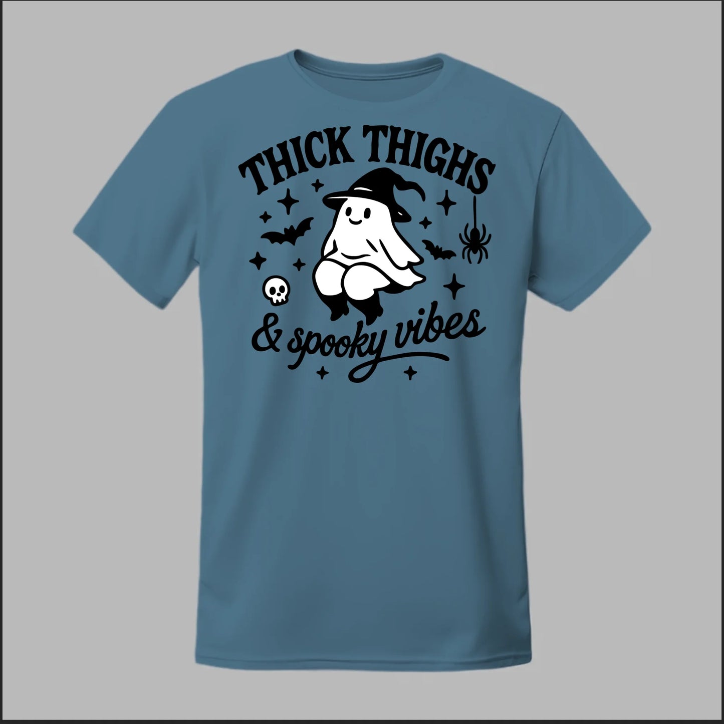 "Thick Thighs & Spooky Vibes" Tee