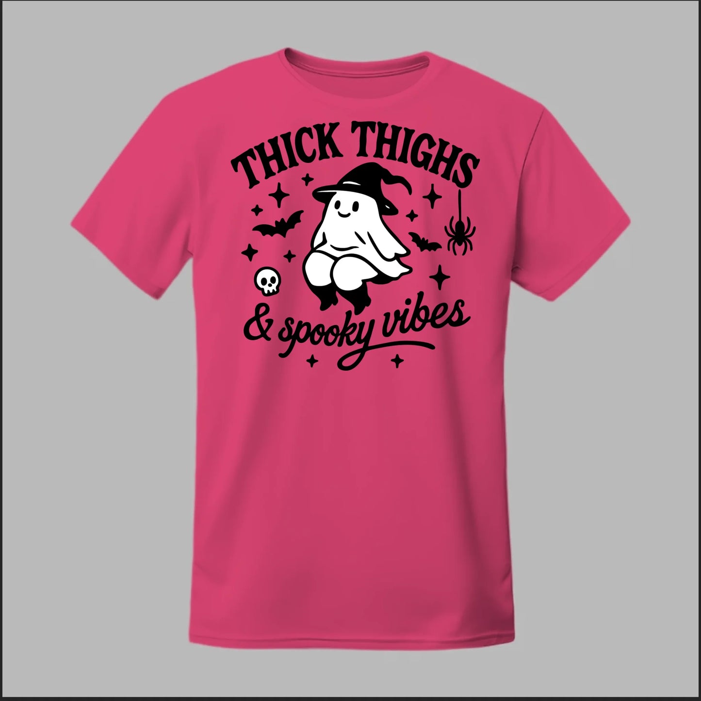 "Thick Thighs & Spooky Vibes" Tee