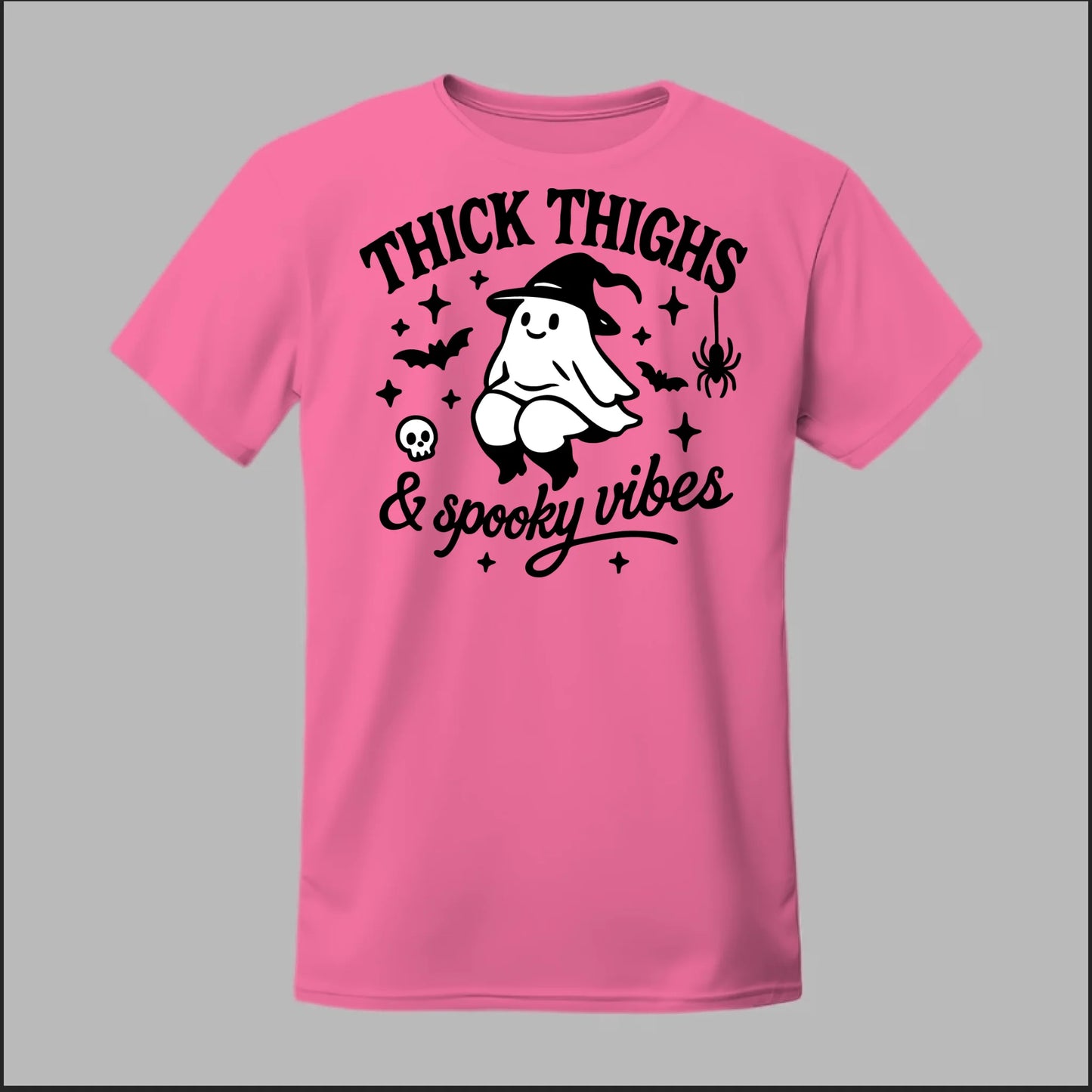 "Thick Thighs & Spooky Vibes" Tee