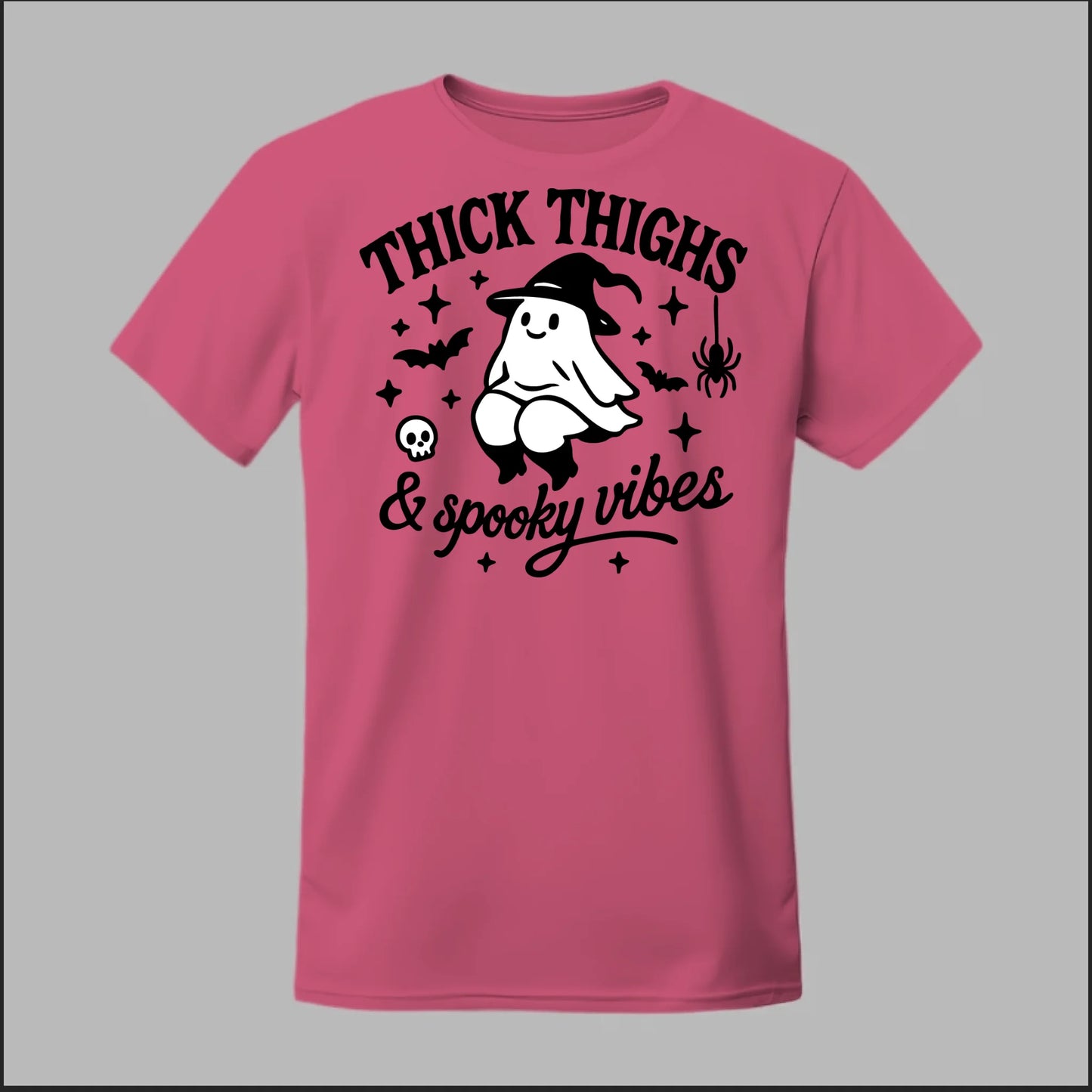 "Thick Thighs & Spooky Vibes" Tee