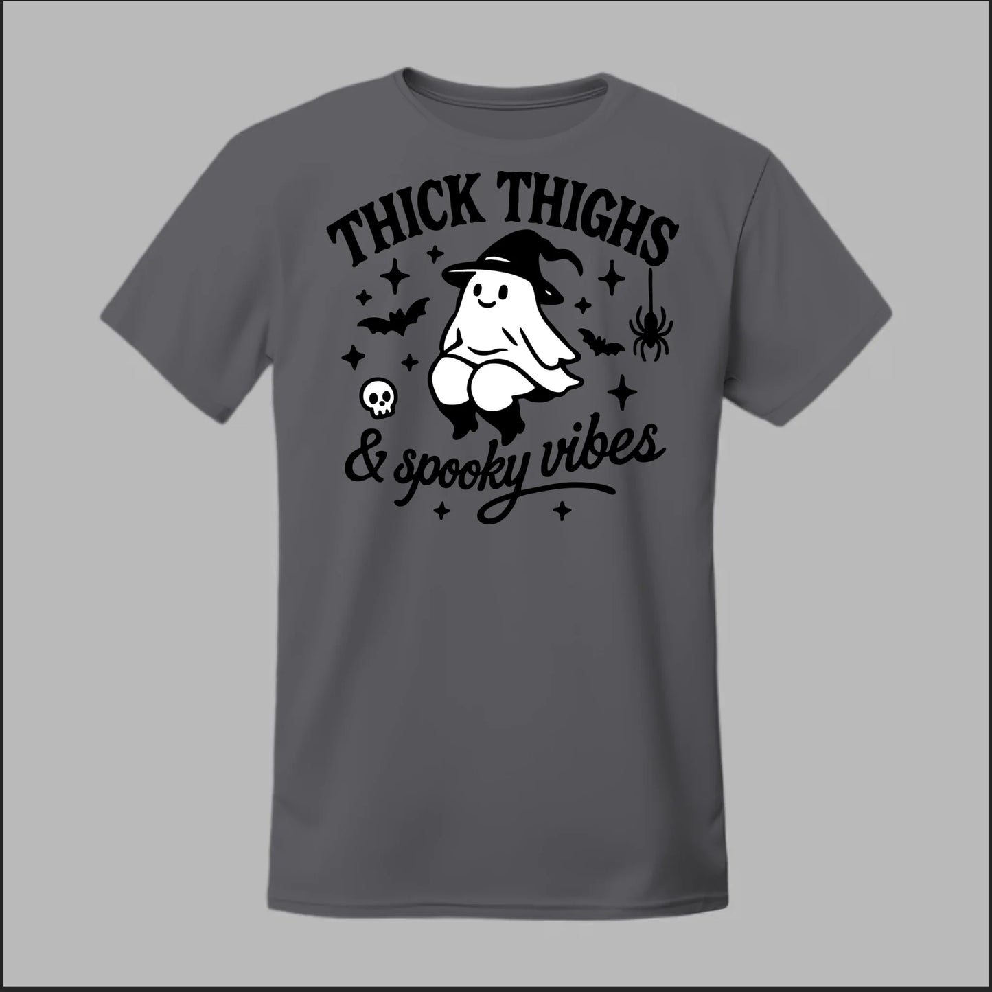 "Thick Thighs & Spooky Vibes" Tee