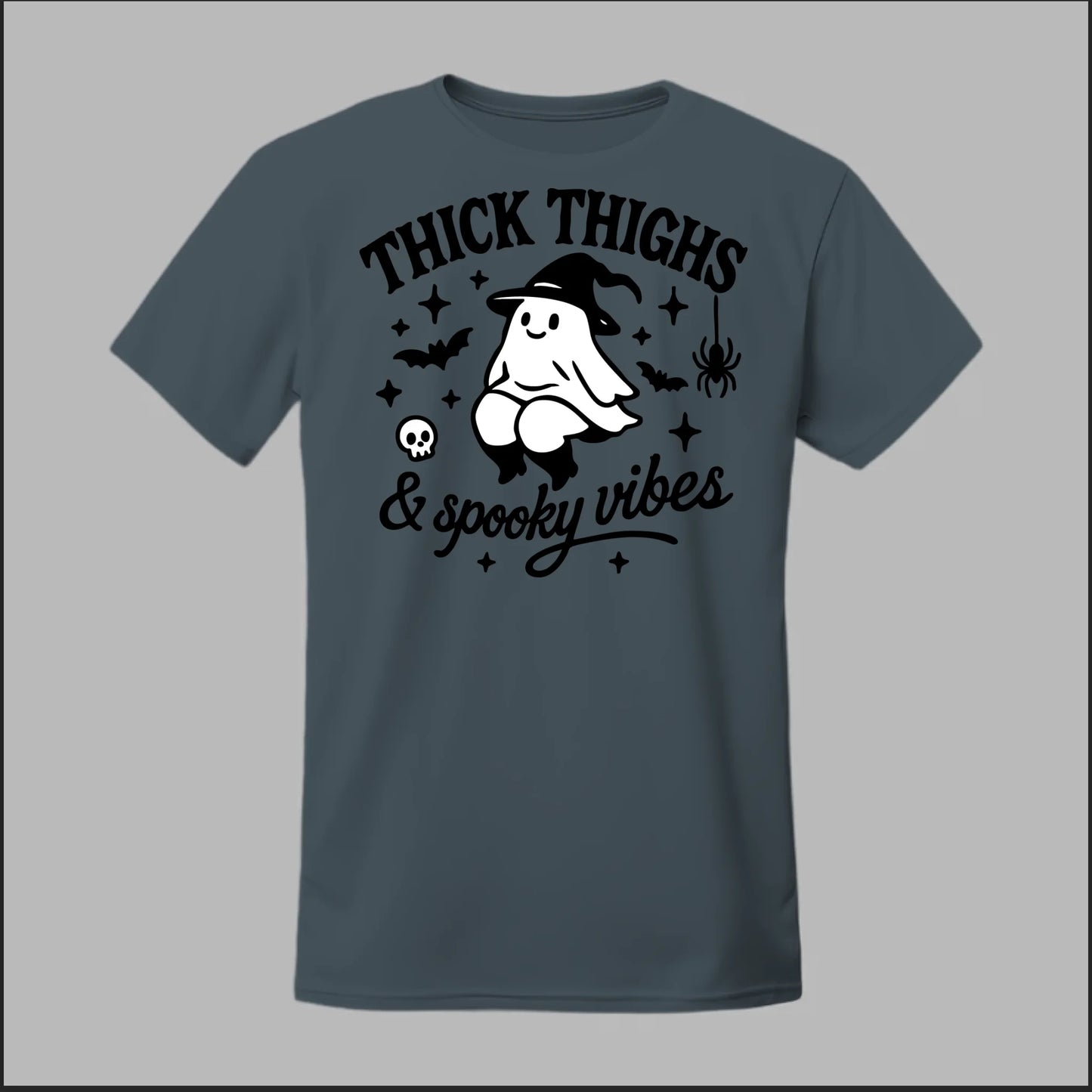 "Thick Thighs & Spooky Vibes" Tee