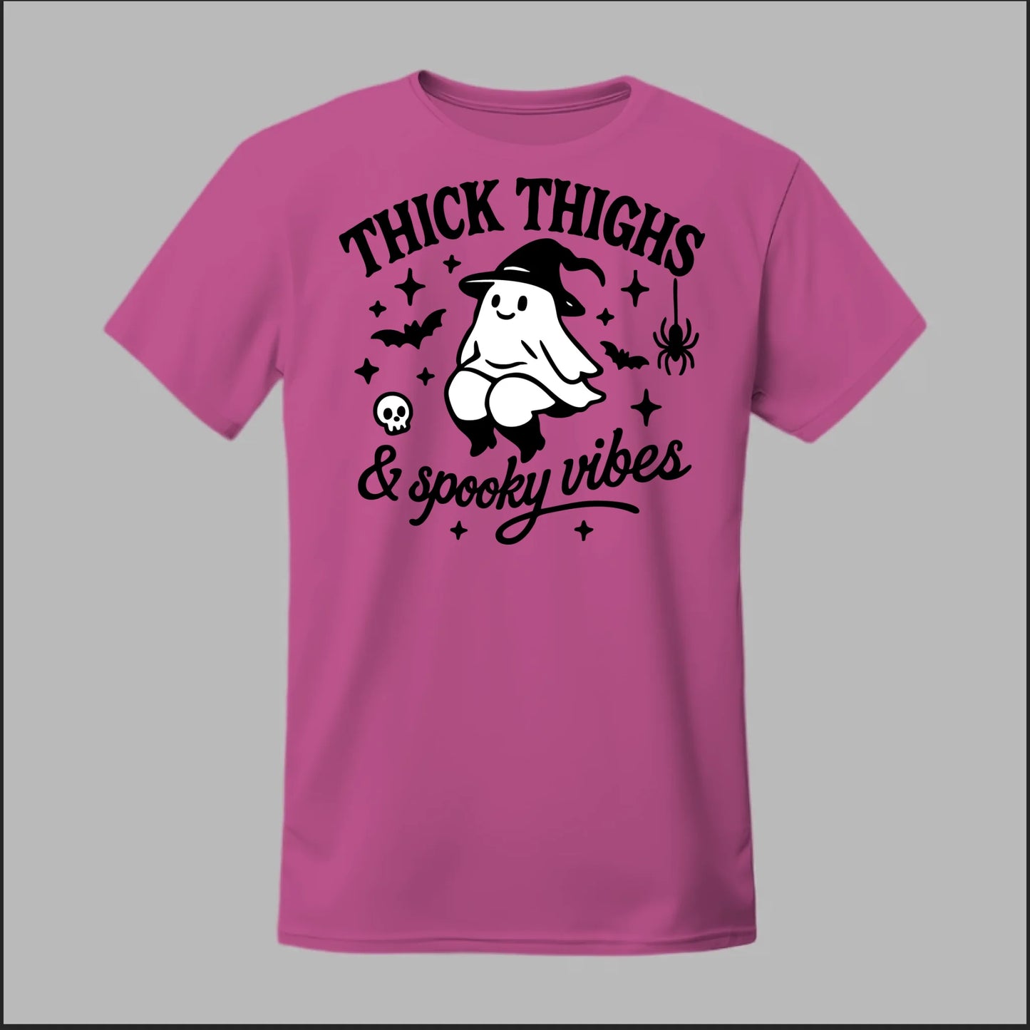 "Thick Thighs & Spooky Vibes" Tee