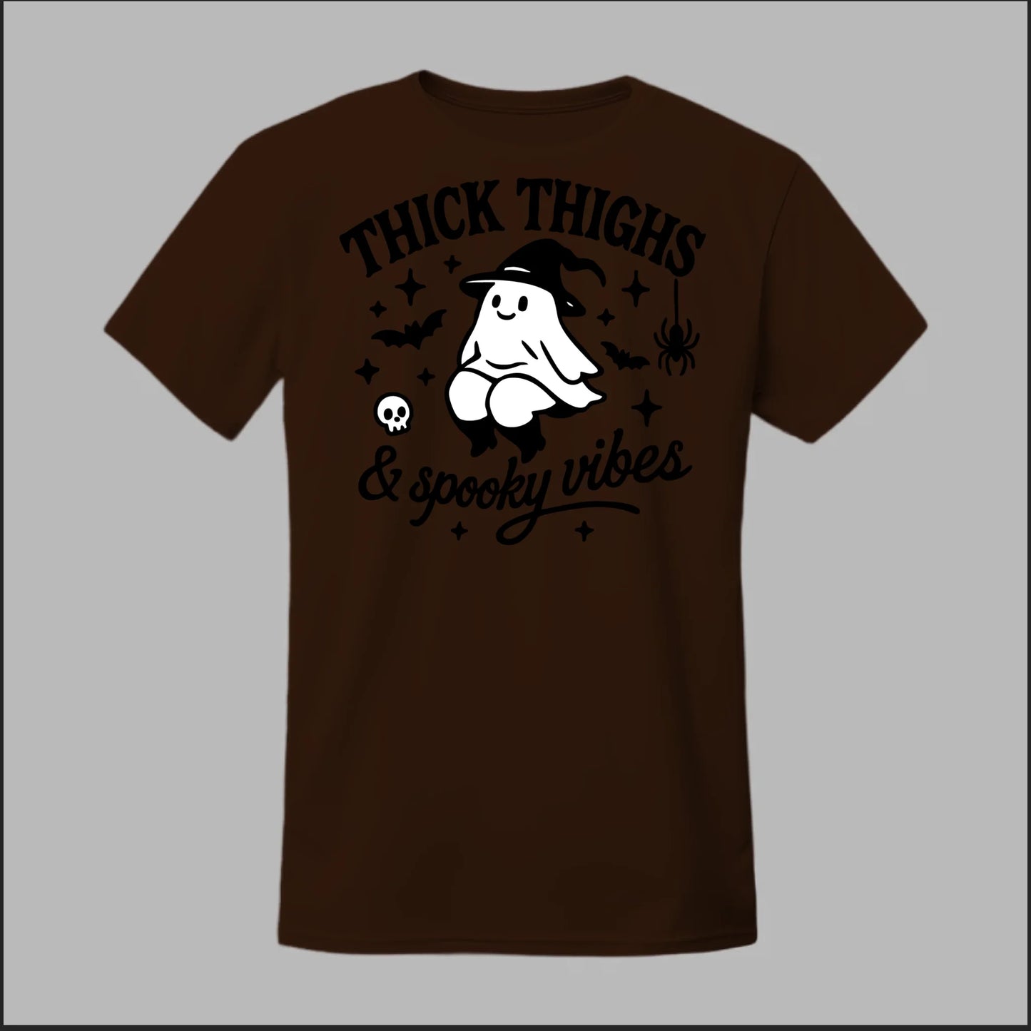 "Thick Thighs & Spooky Vibes" Tee