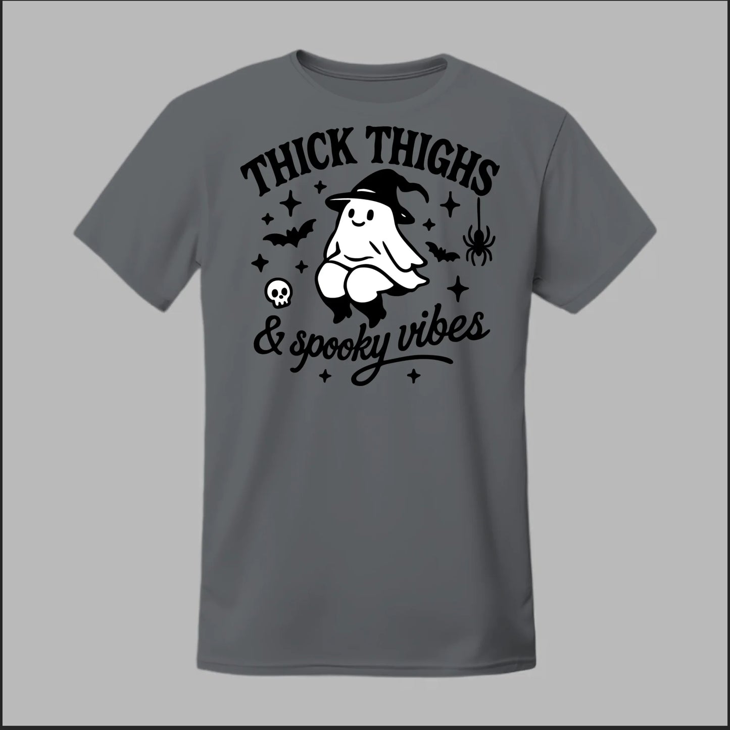 "Thick Thighs & Spooky Vibes" Tee
