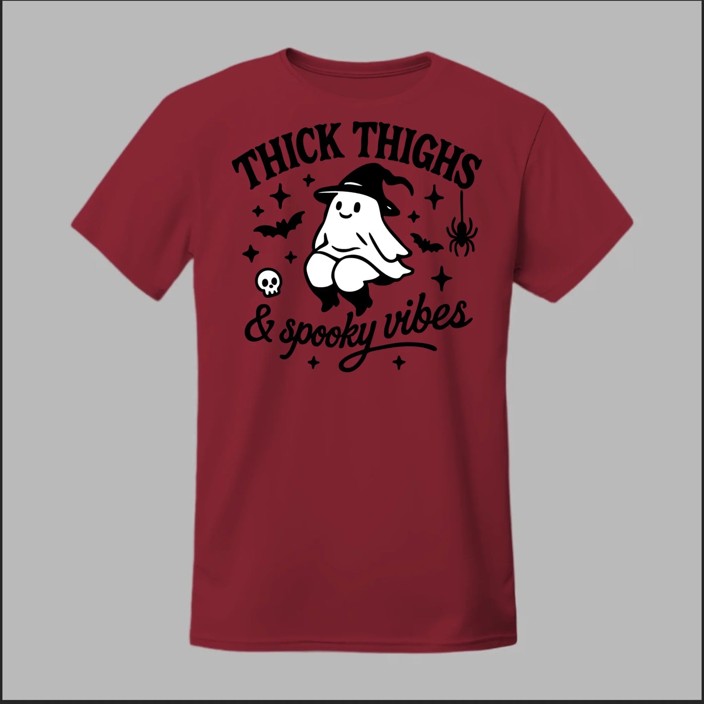 "Thick Thighs & Spooky Vibes" Tee