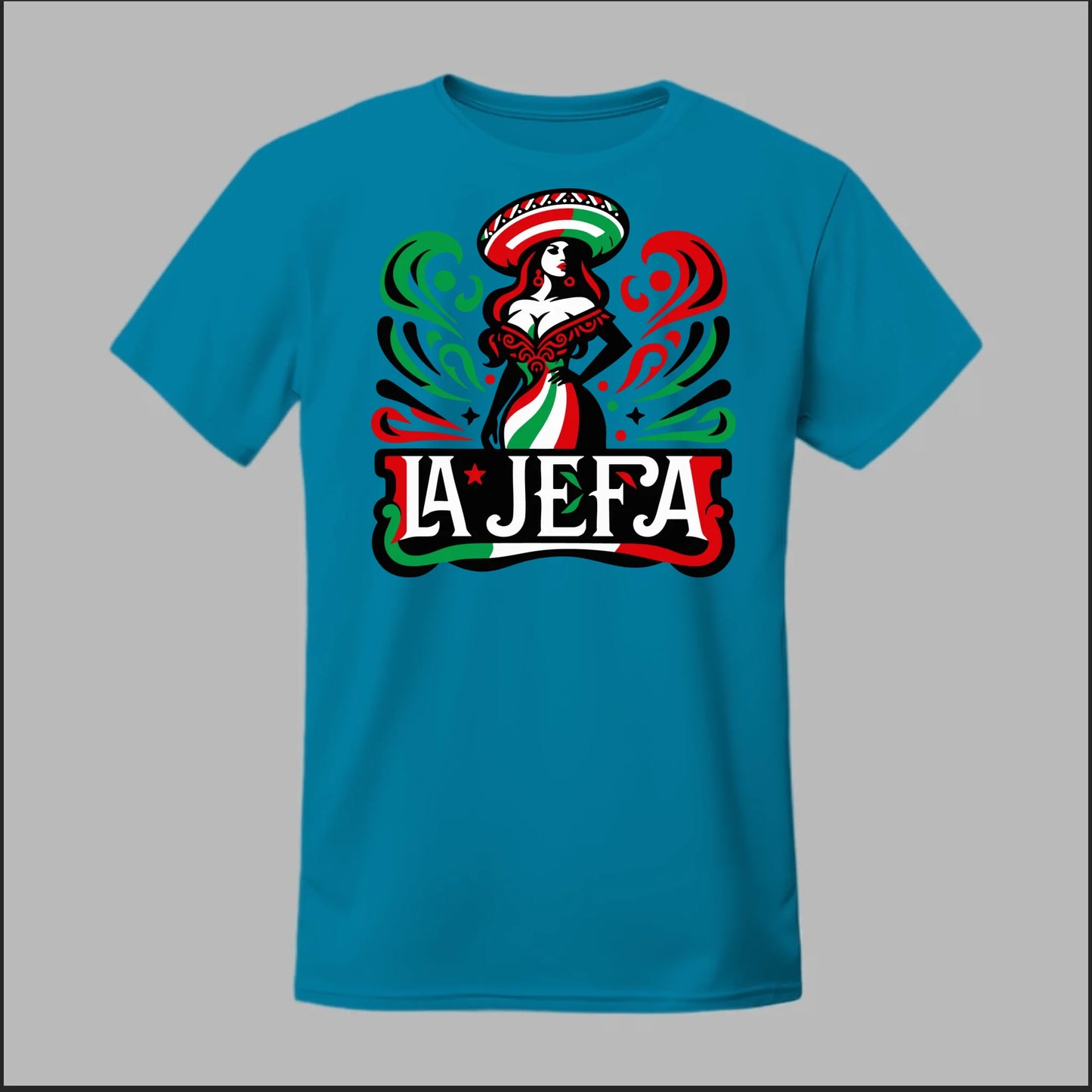 Festive "La Jefa" Tee