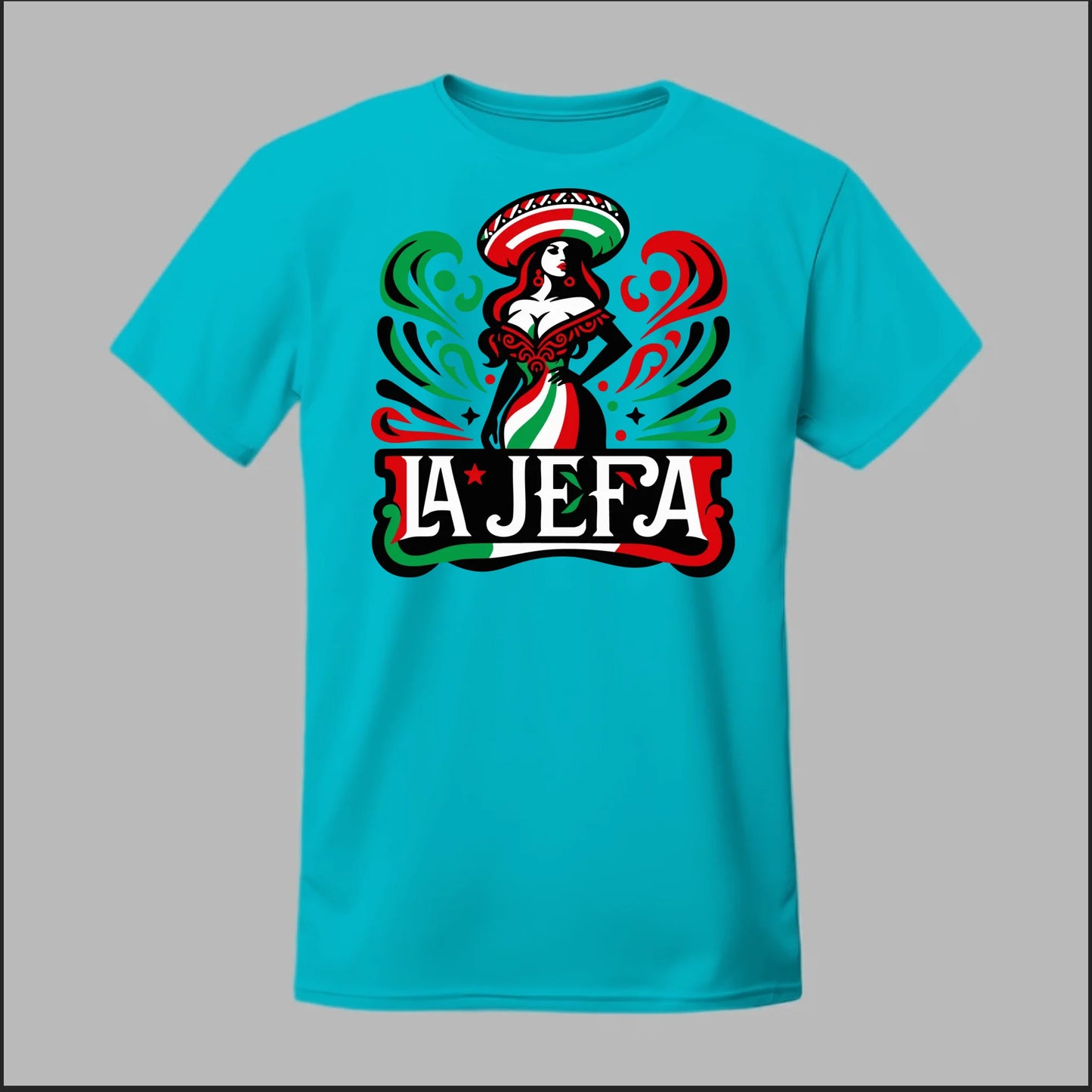Festive "La Jefa" Tee