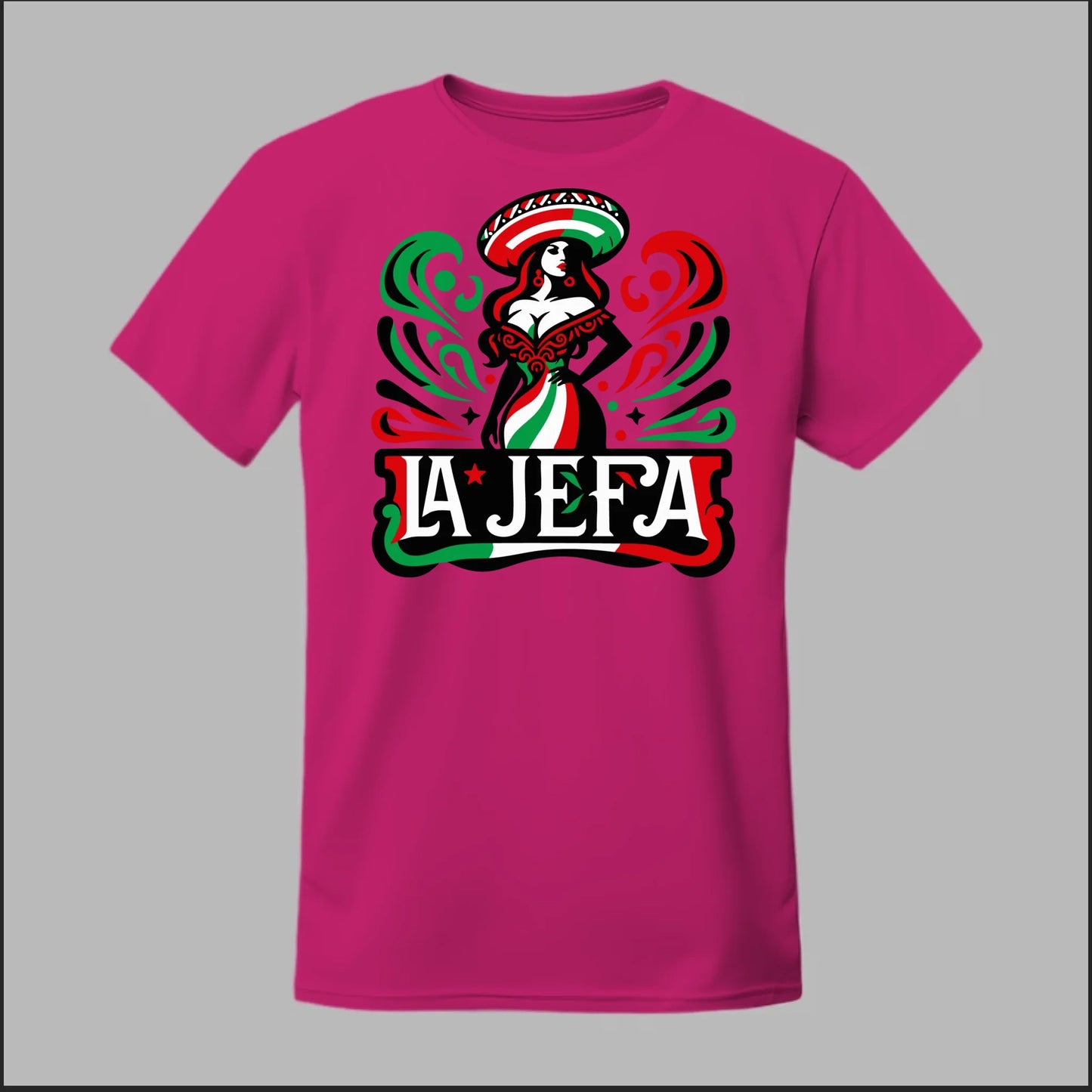 Festive "La Jefa" Tee
