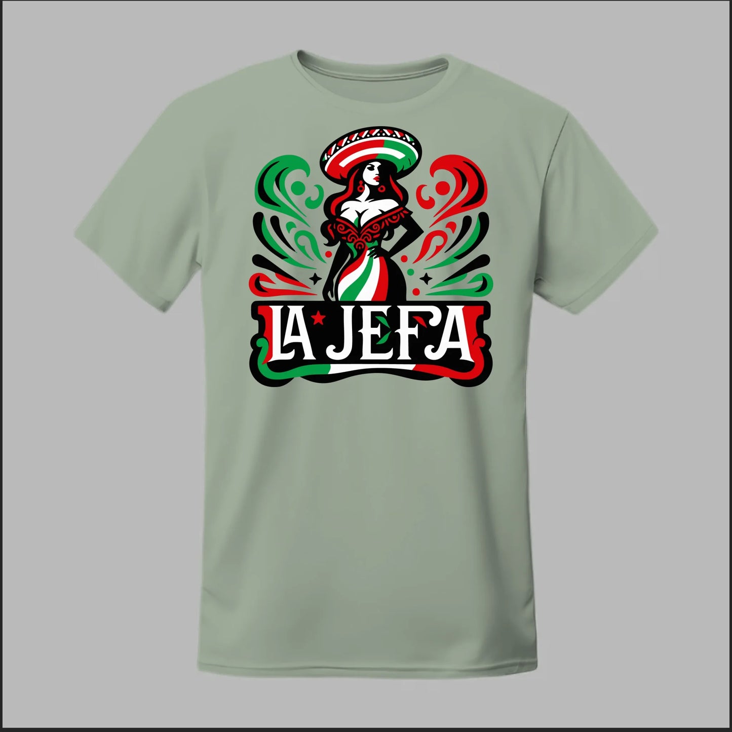 Festive "La Jefa" Tee