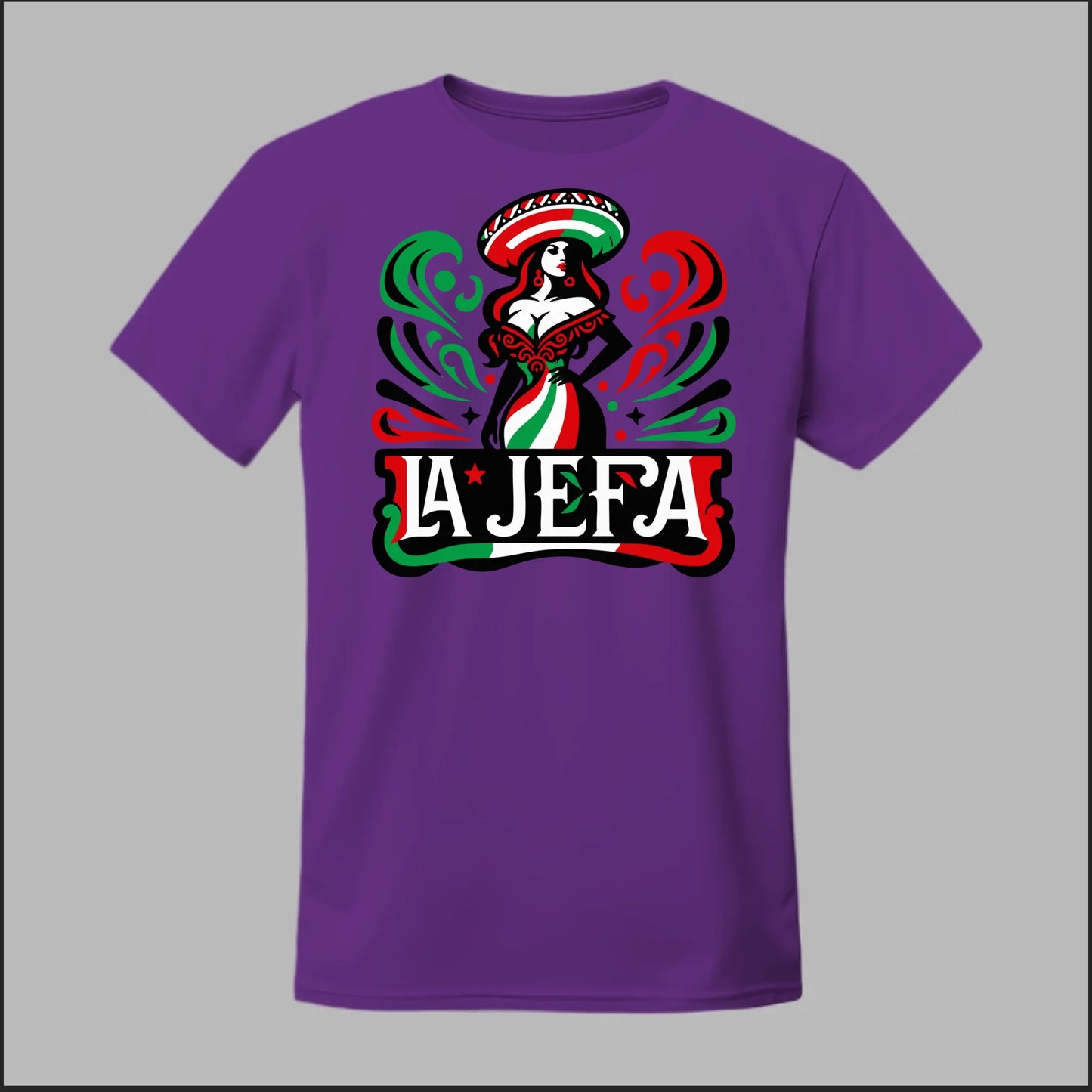 Festive "La Jefa" Tee