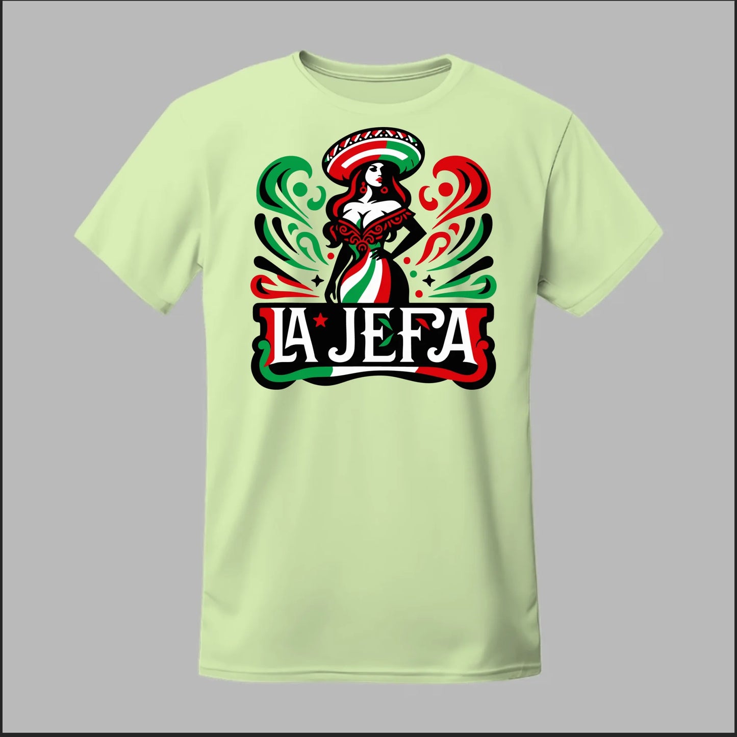 Festive "La Jefa" Tee