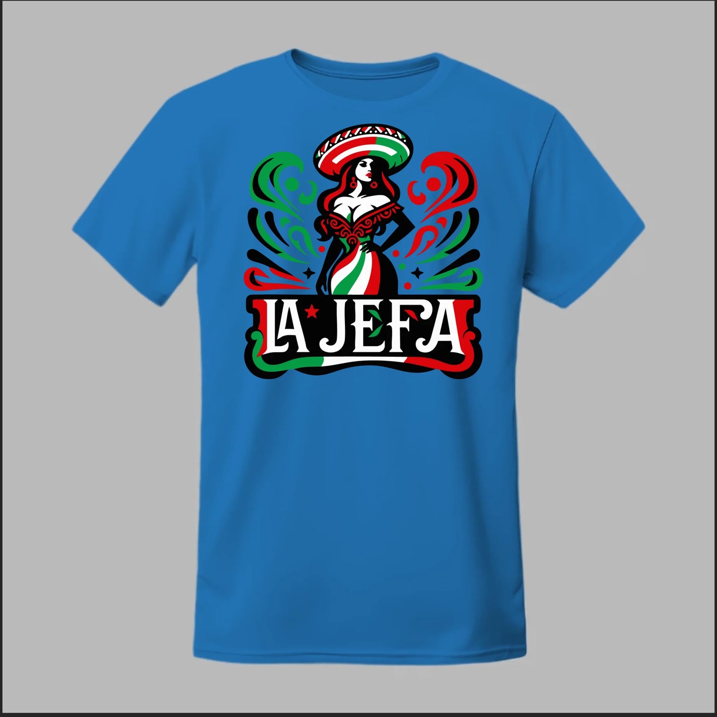 Festive "La Jefa" Tee