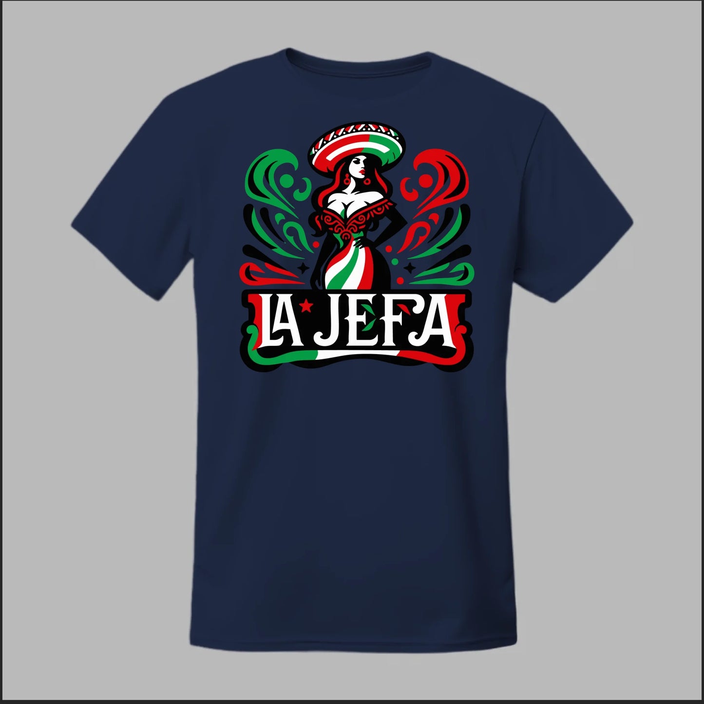 Festive "La Jefa" Tee