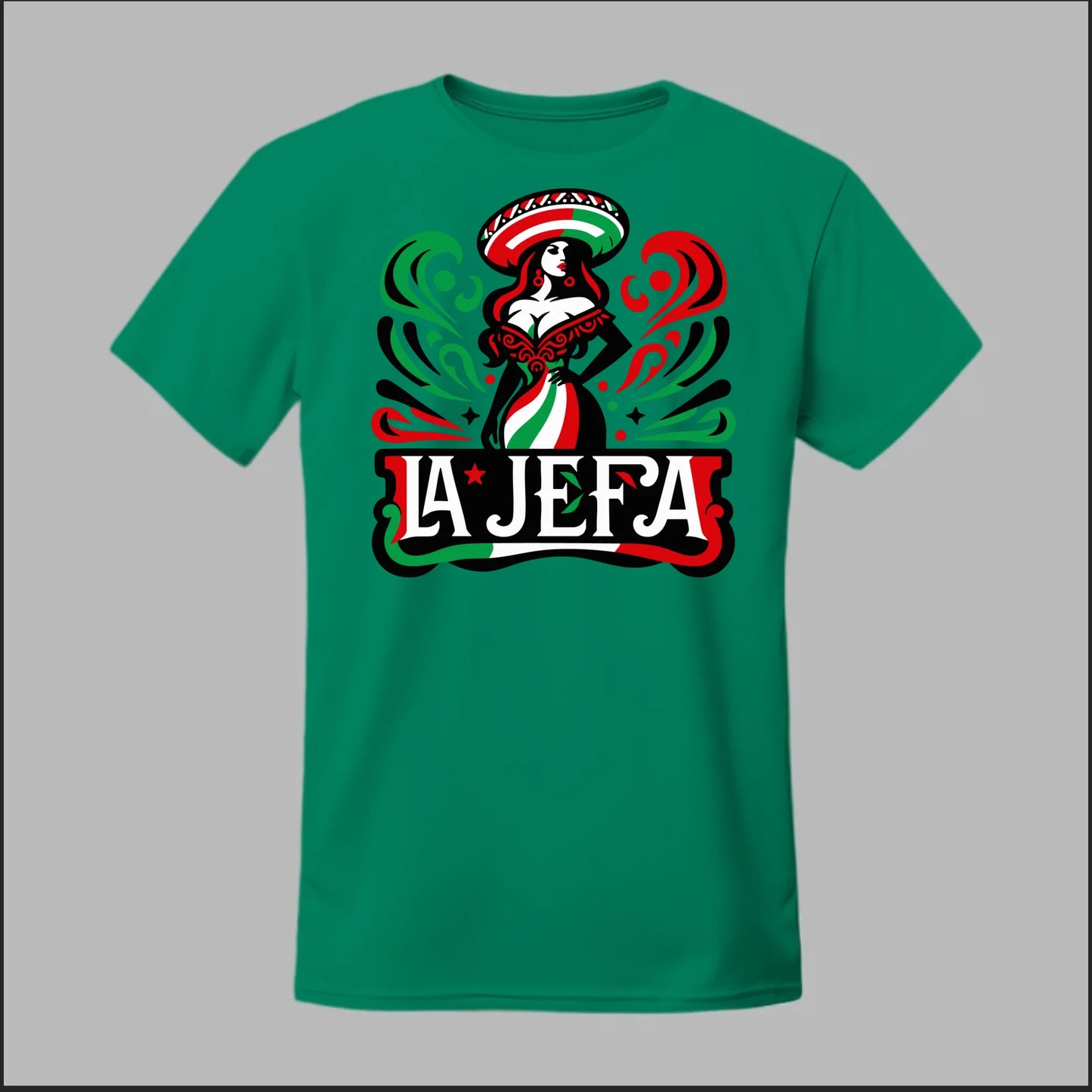 Festive "La Jefa" Tee
