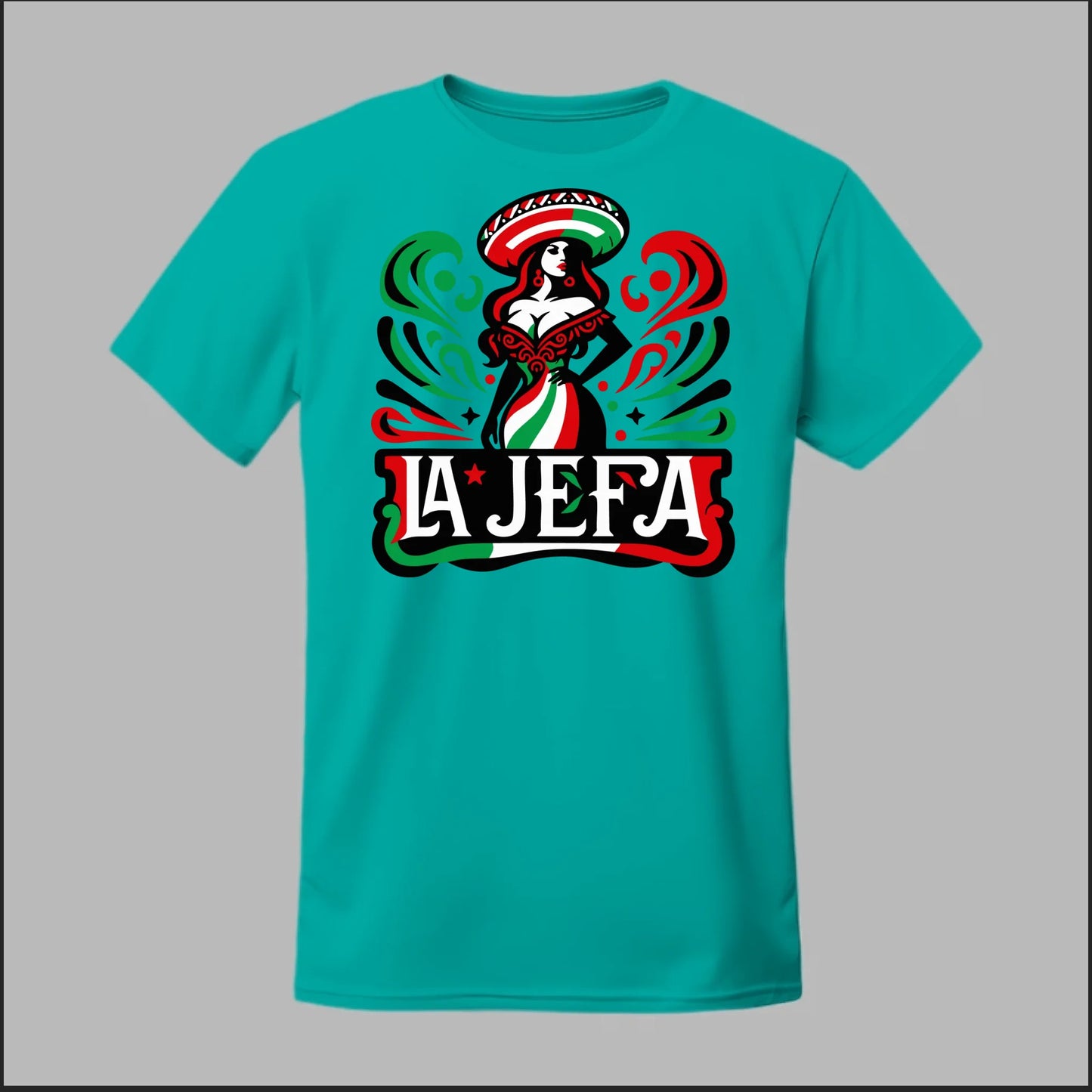 Festive "La Jefa" Tee