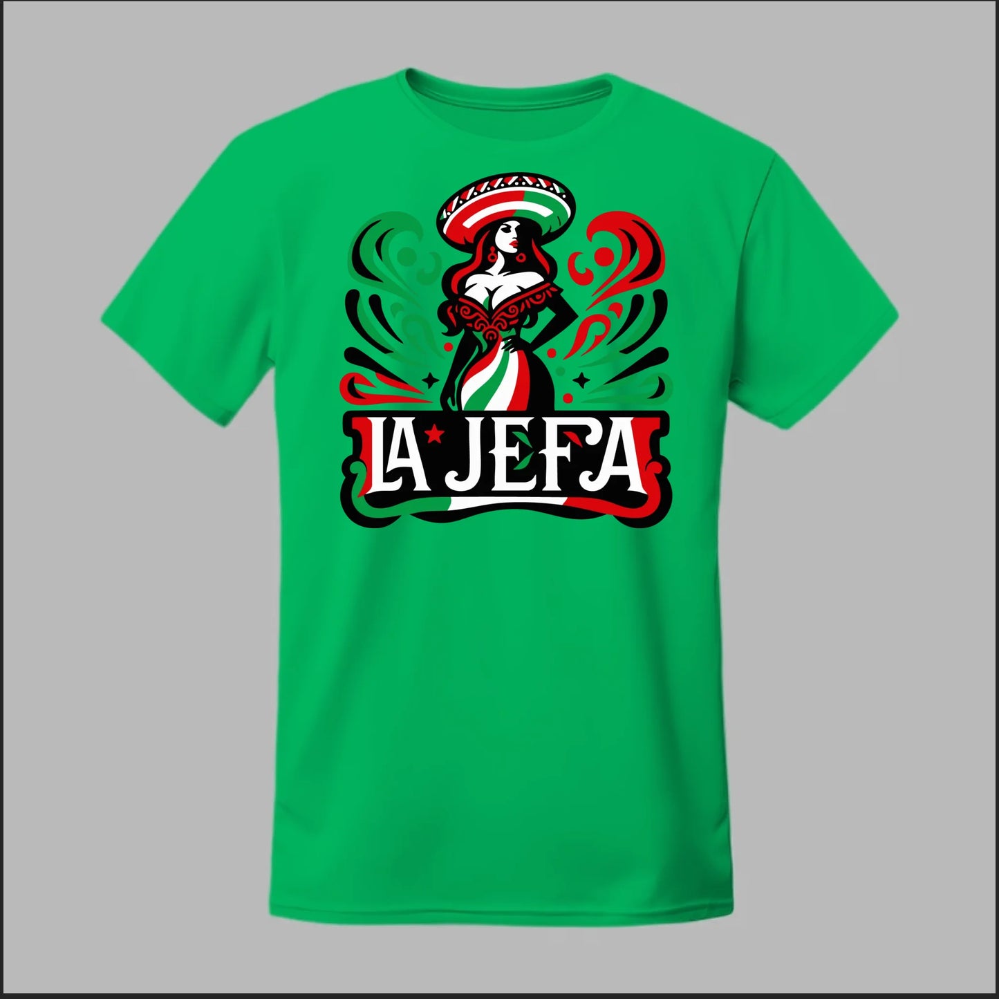 Festive "La Jefa" Tee