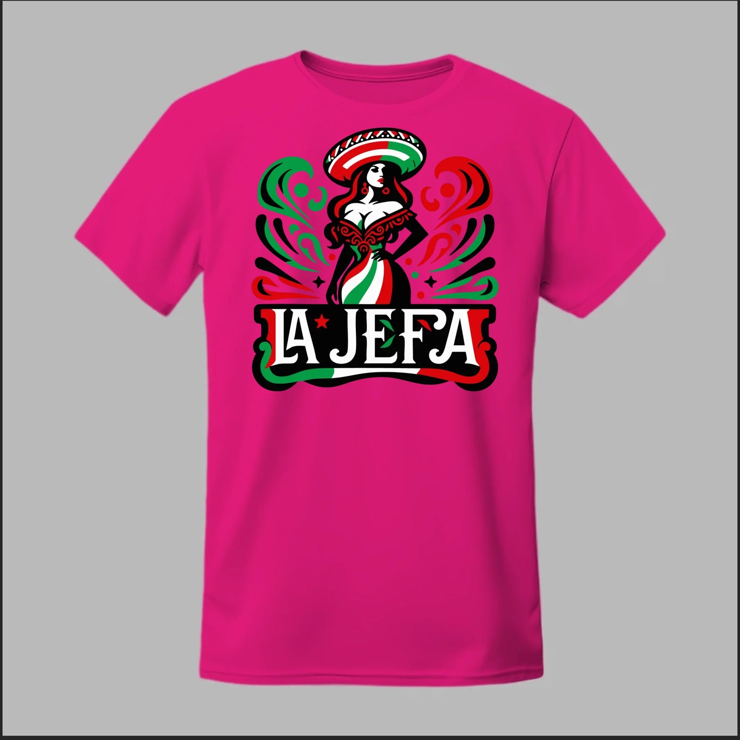 Festive "La Jefa" Tee