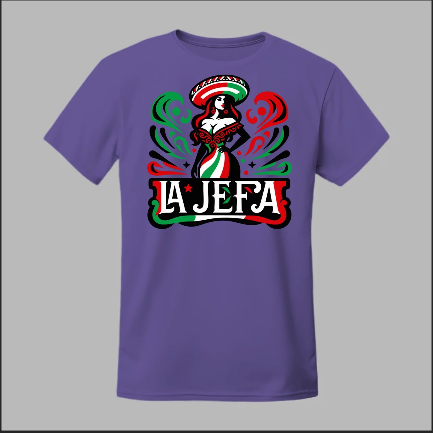 Festive "La Jefa" Tee