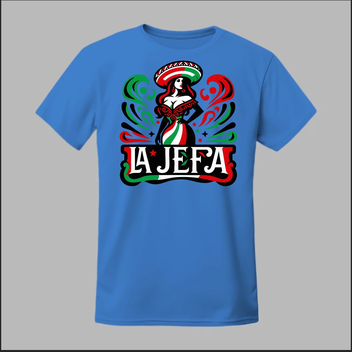 Festive "La Jefa" Tee