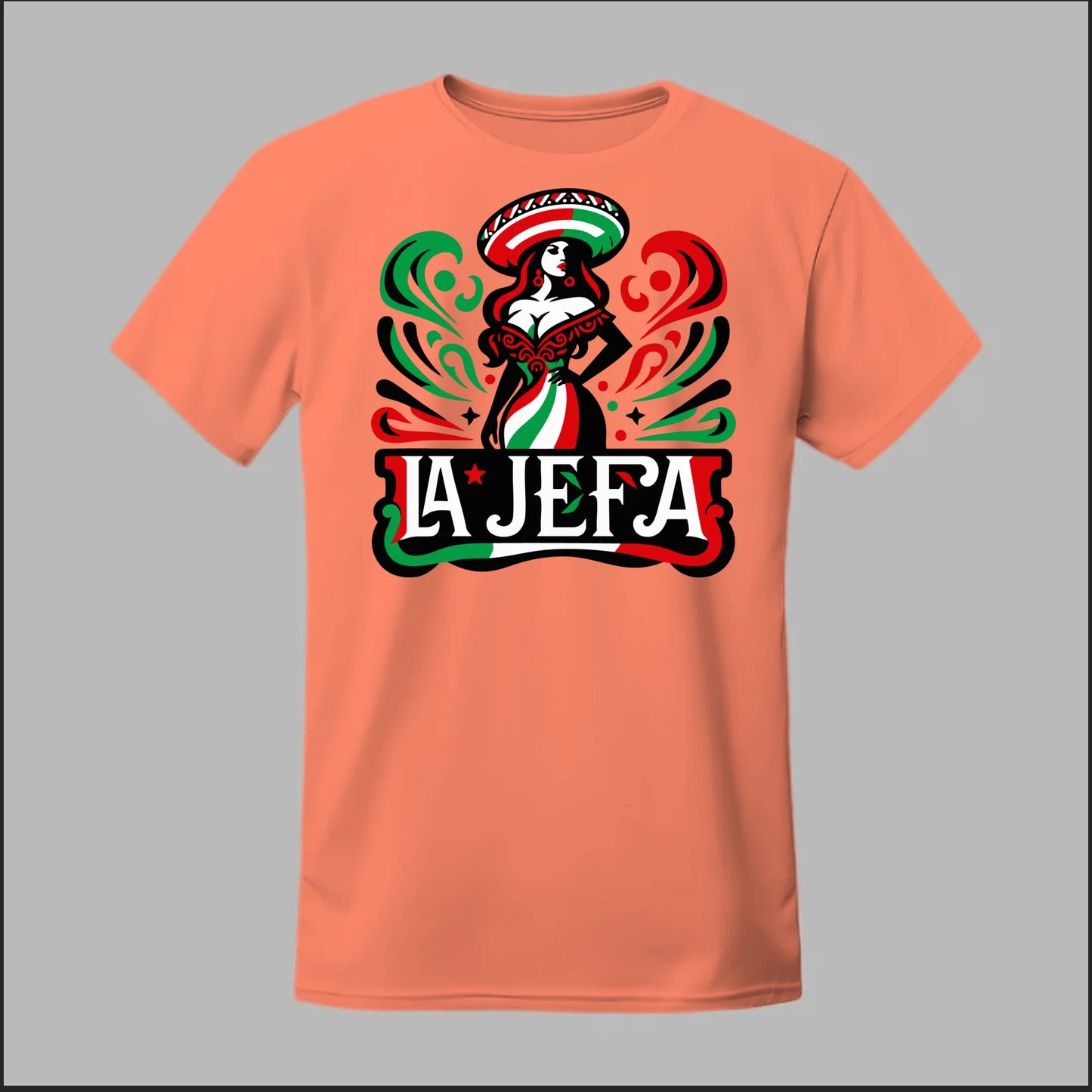 Festive "La Jefa" Tee