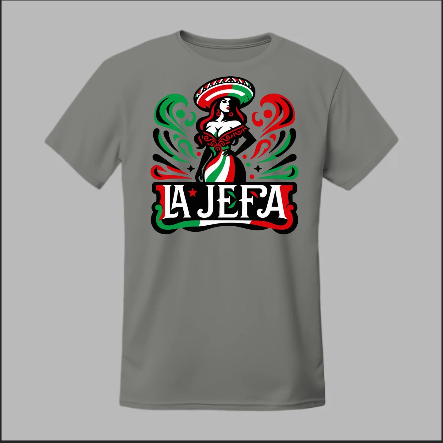 Festive "La Jefa" Tee