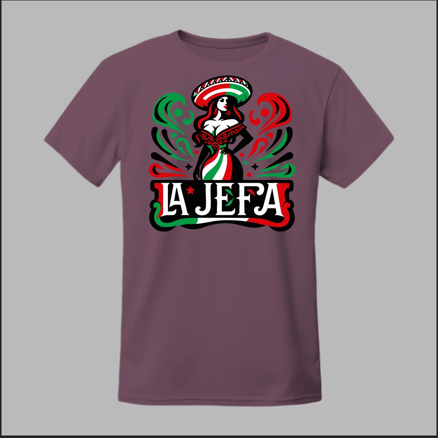 Festive "La Jefa" Tee
