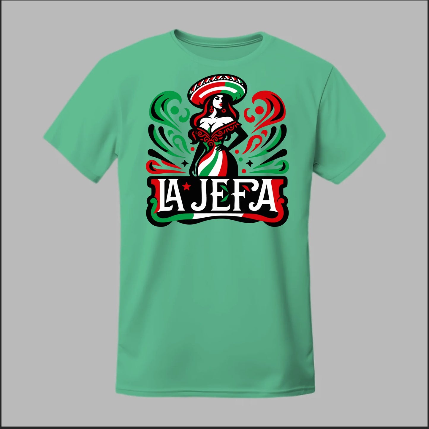Festive "La Jefa" Tee