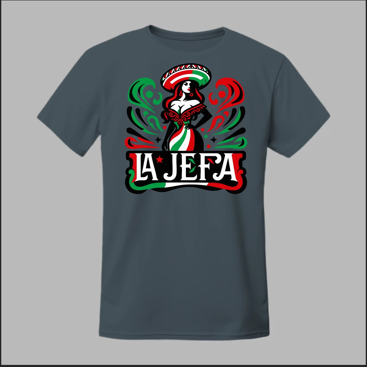 Festive "La Jefa" Tee