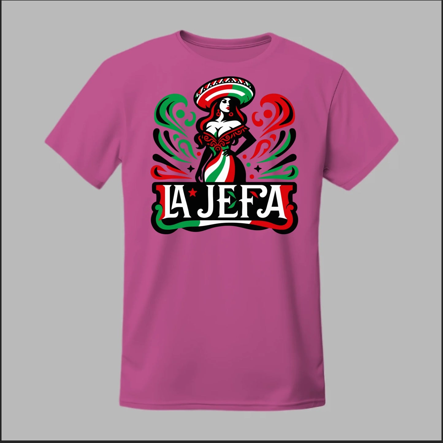 Festive "La Jefa" Tee
