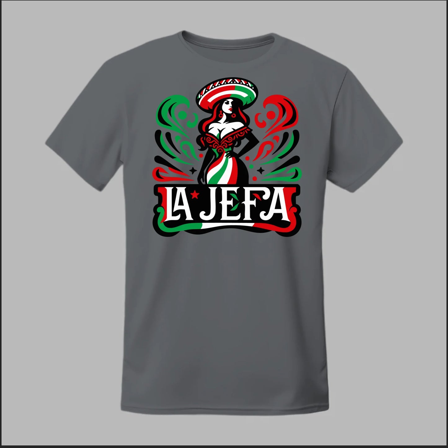Festive "La Jefa" Tee