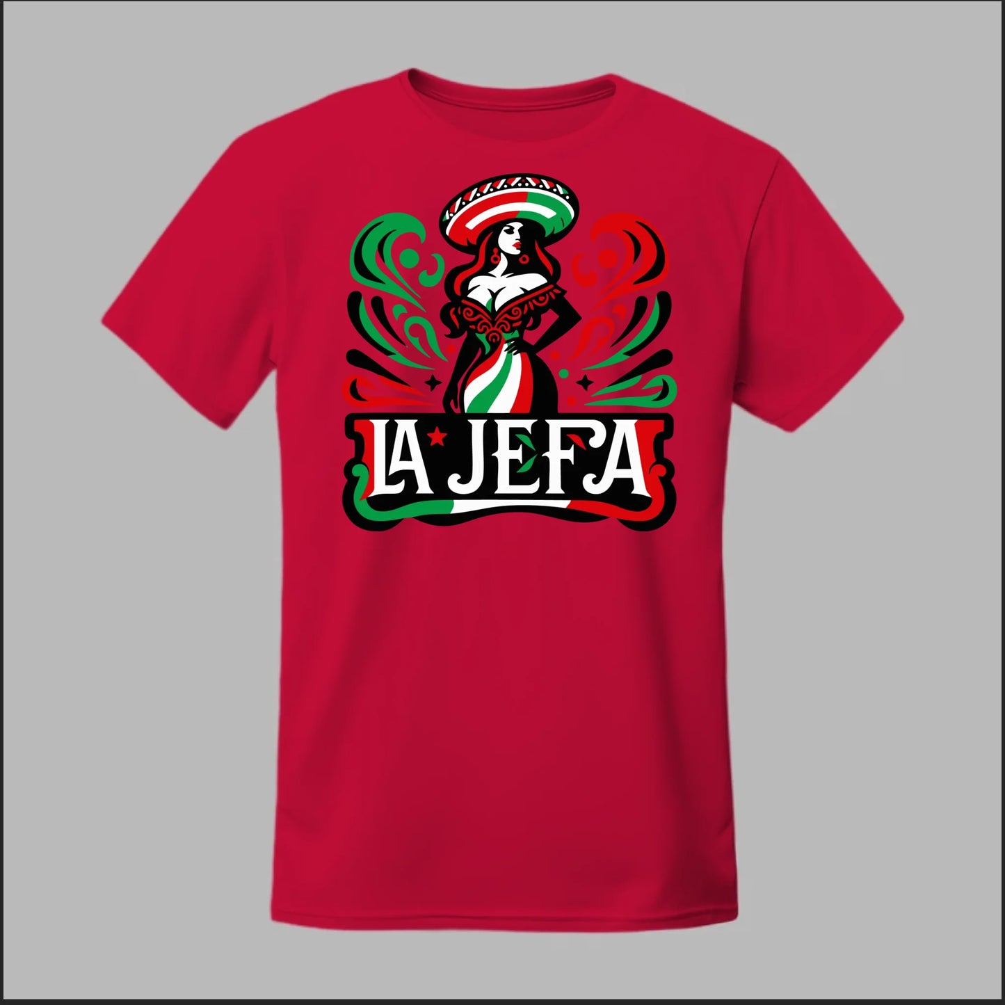 Festive "La Jefa" Tee