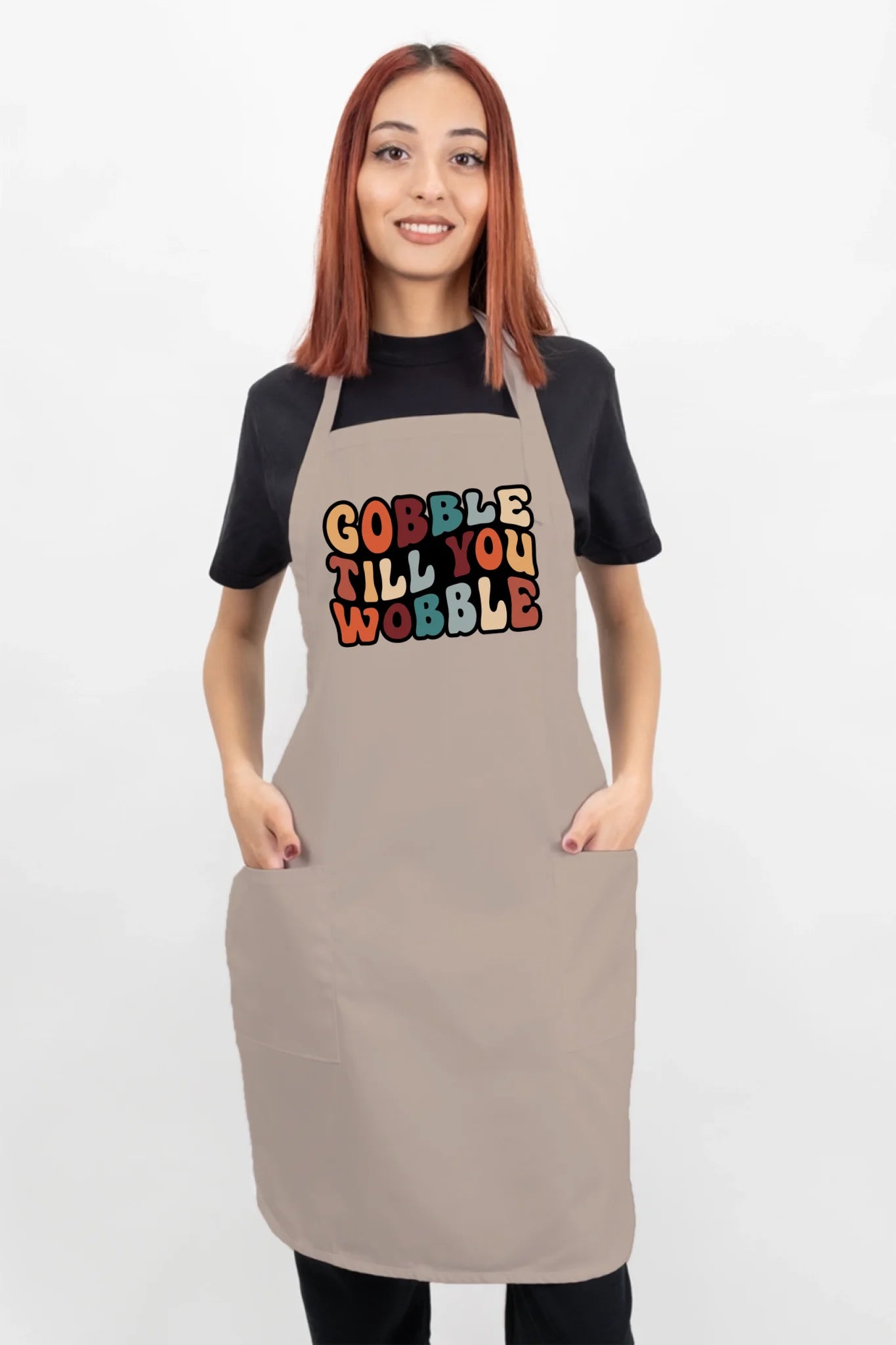 "Gobble Till You Wobble" Apron