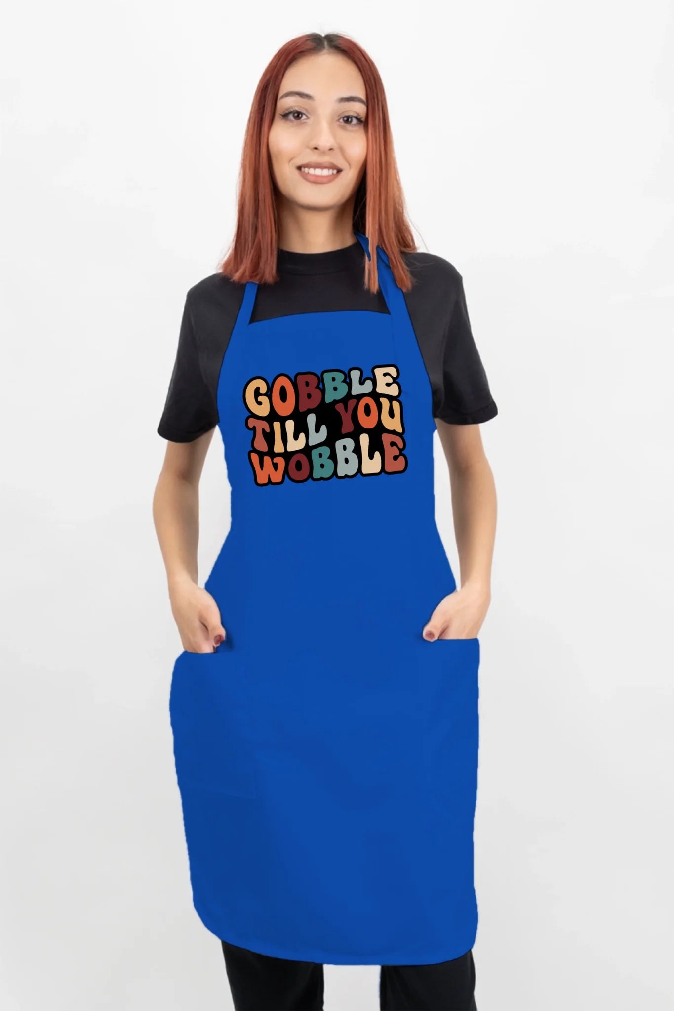 "Gobble Till You Wobble" Apron