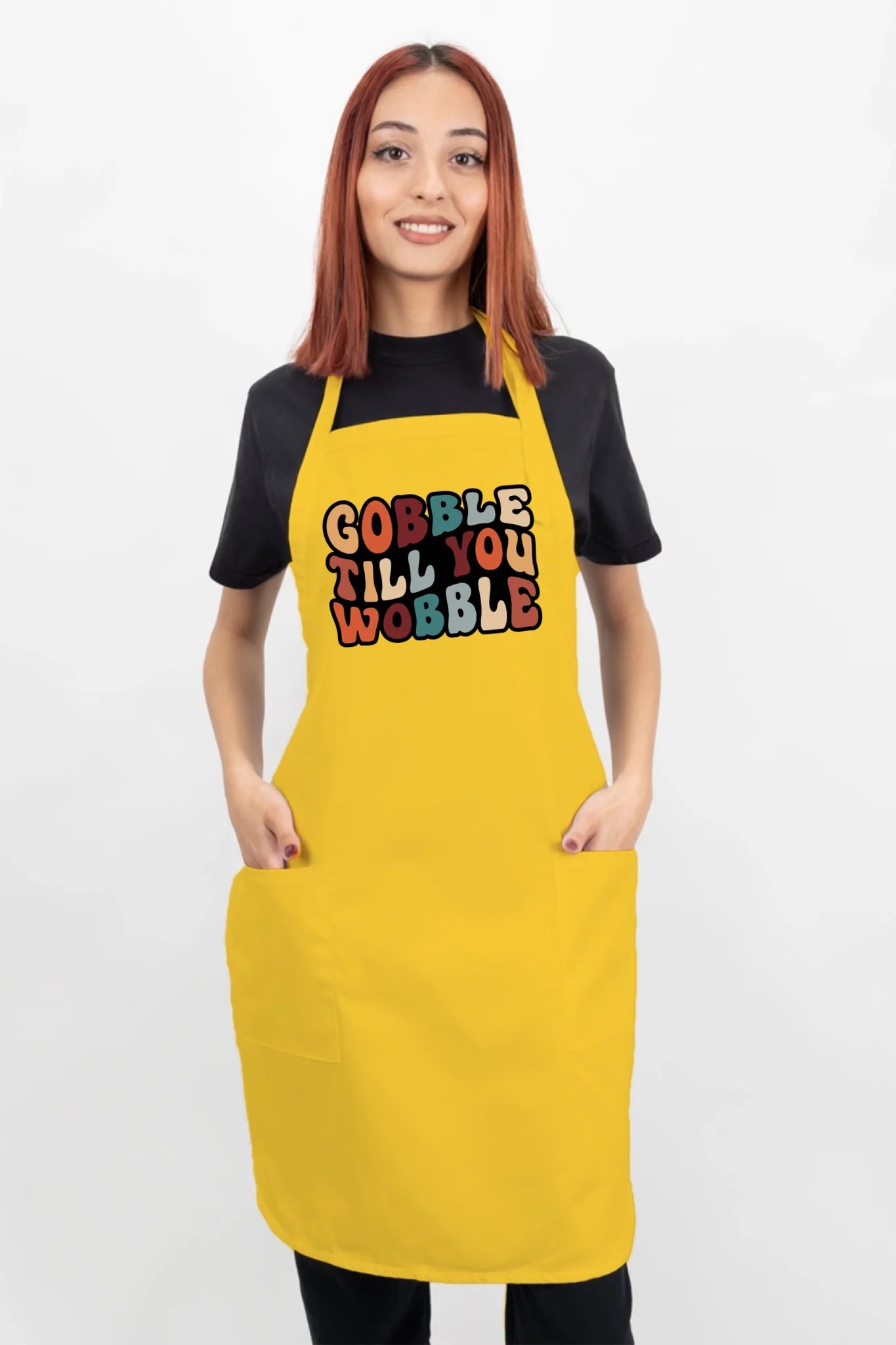 "Gobble Till You Wobble" Apron