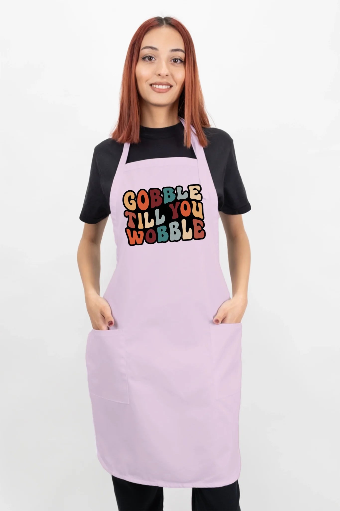 "Gobble Till You Wobble" Apron