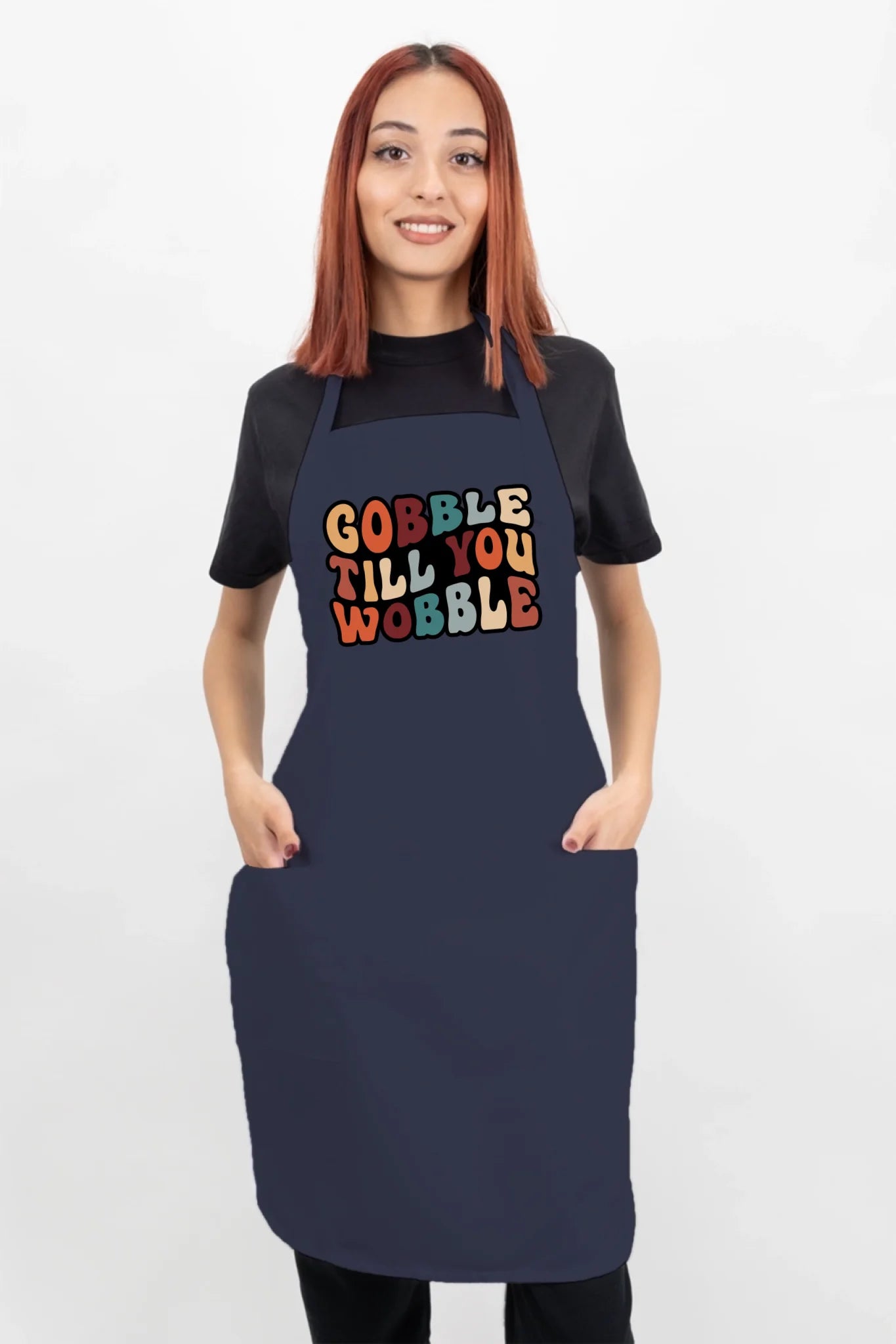 "Gobble Till You Wobble" Apron