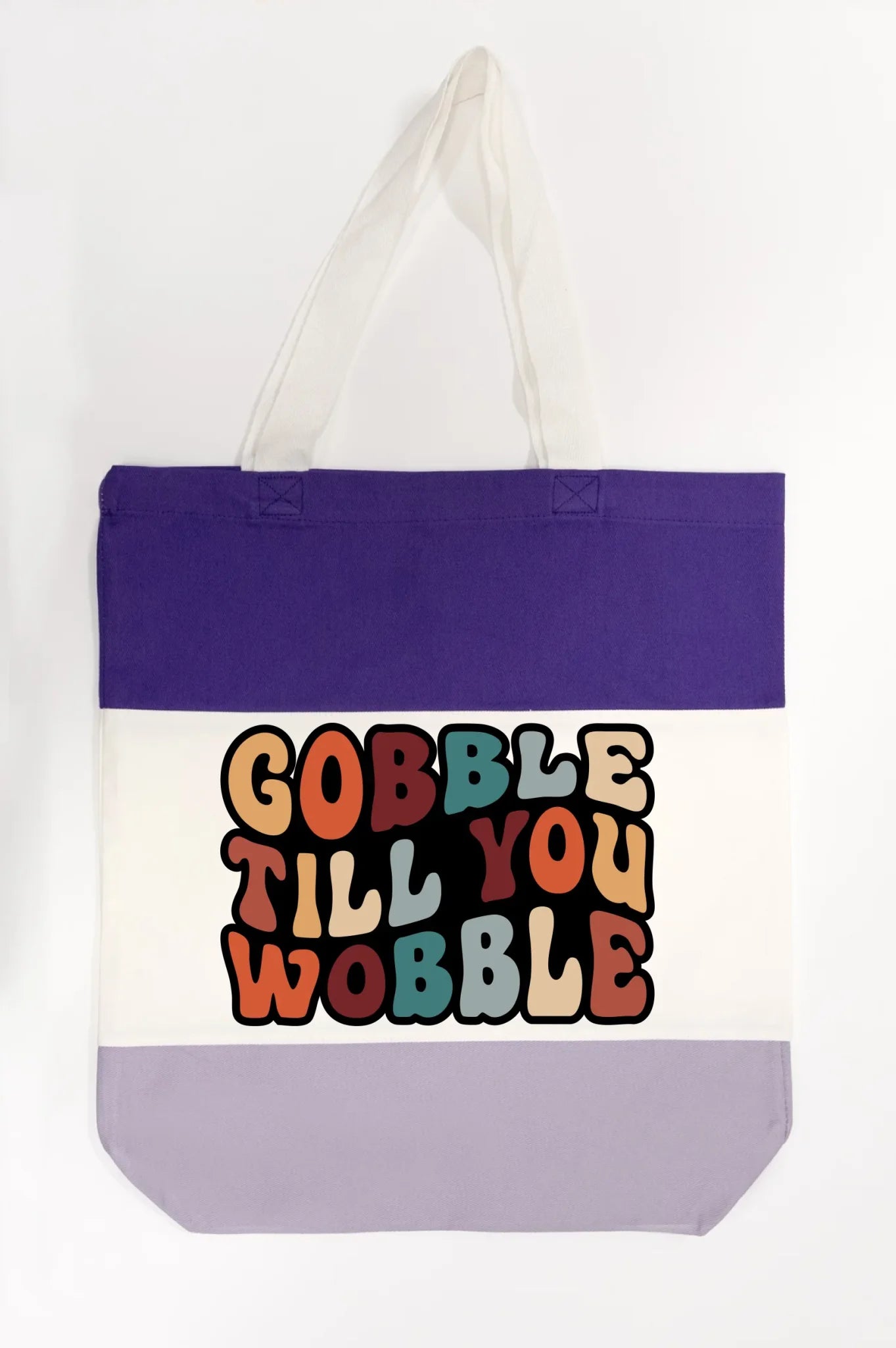 "Gobble Till You Wobble" Tote Bag