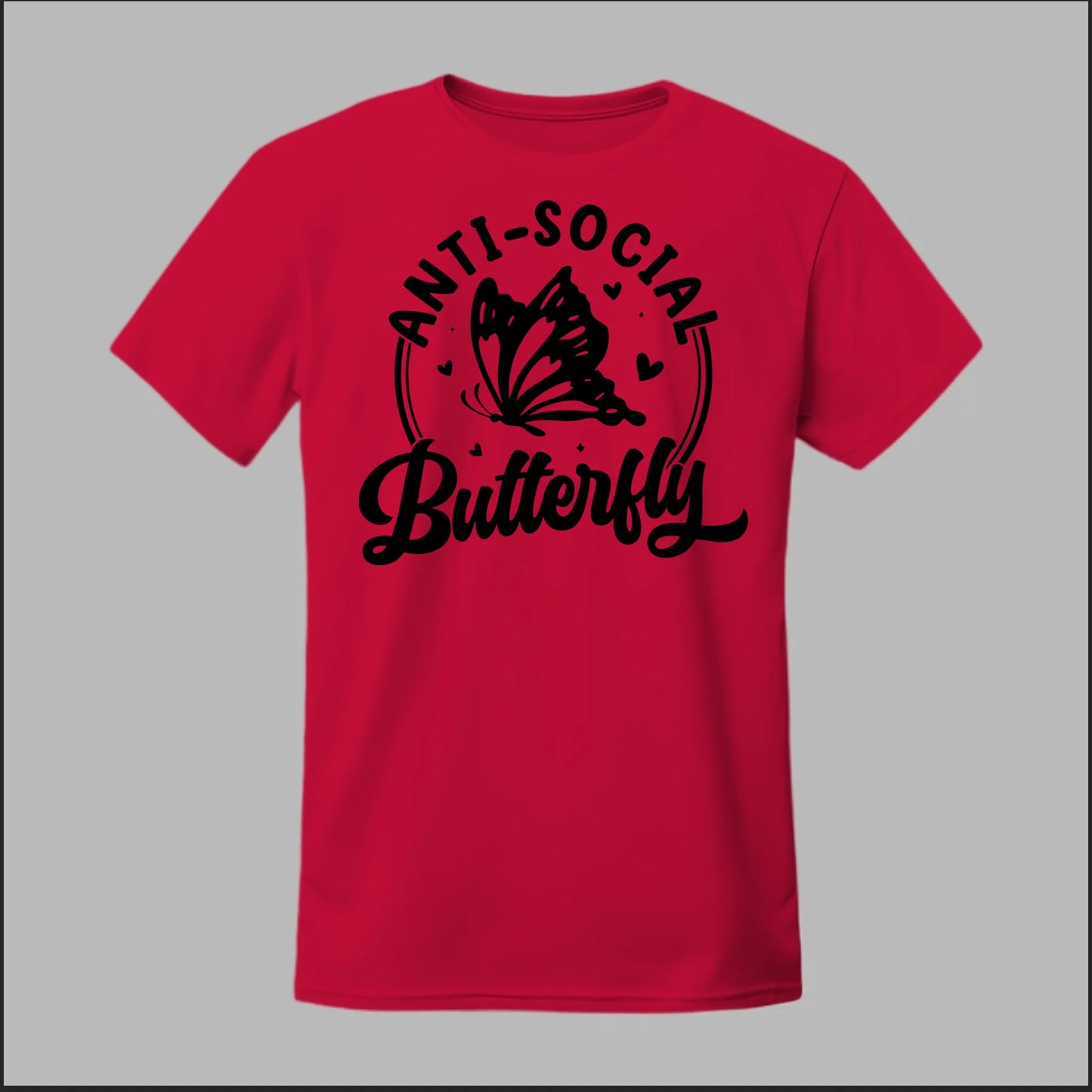Anti-Social Butterfly Tee